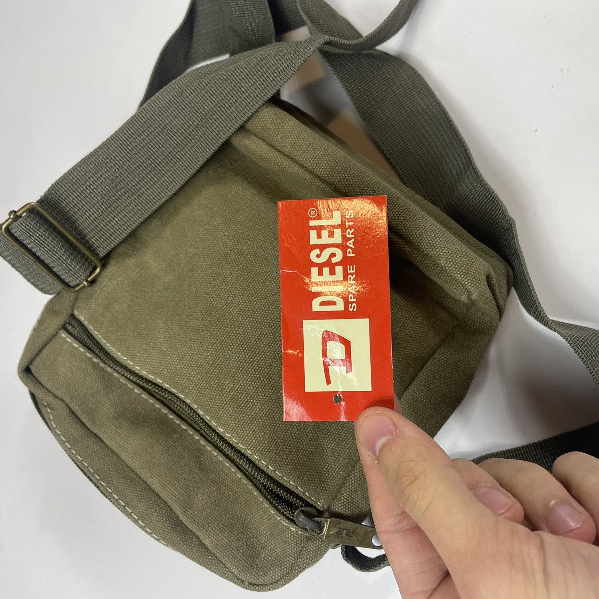 Diesel × Vintage Vintage Diesel Crossbody Utility Bag Y2K Size ONE SIZE - 7 Thumbnail