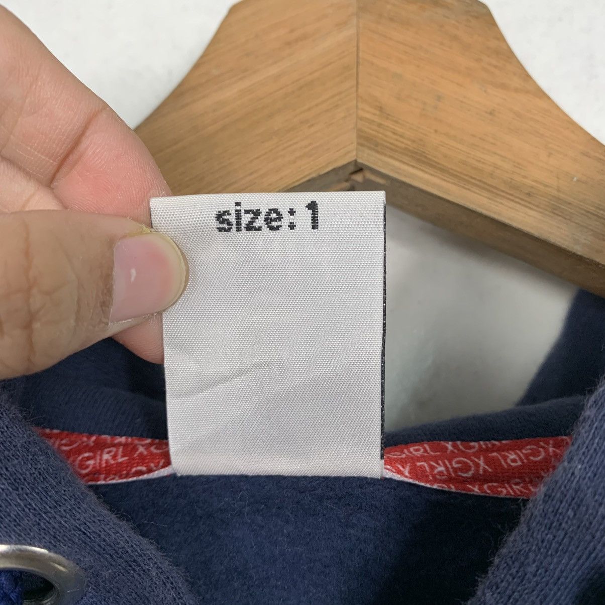 Japanese Brand Japanese Brand X-girl Long Hoodie Size S / US 4 / IT 40 - 15 Thumbnail