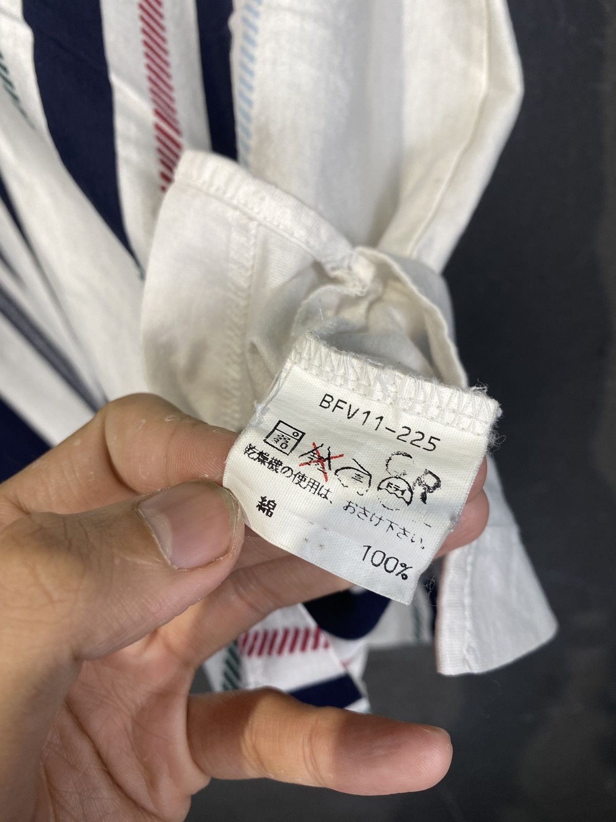 Burberry × Burberry Prorsum × Vintage Burberry Striped Polos Tee Size US M / EU 48-50 / 2 - 7 Thumbnail
