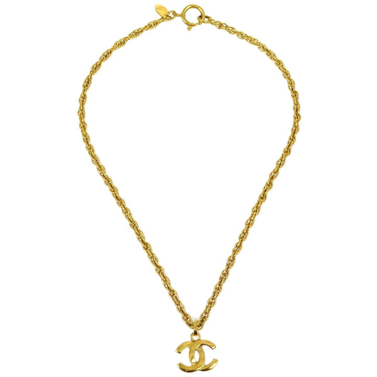 Chanel Chanel CC Pendant Necklace Metal Size ONE SIZE - 1 Thumbnail