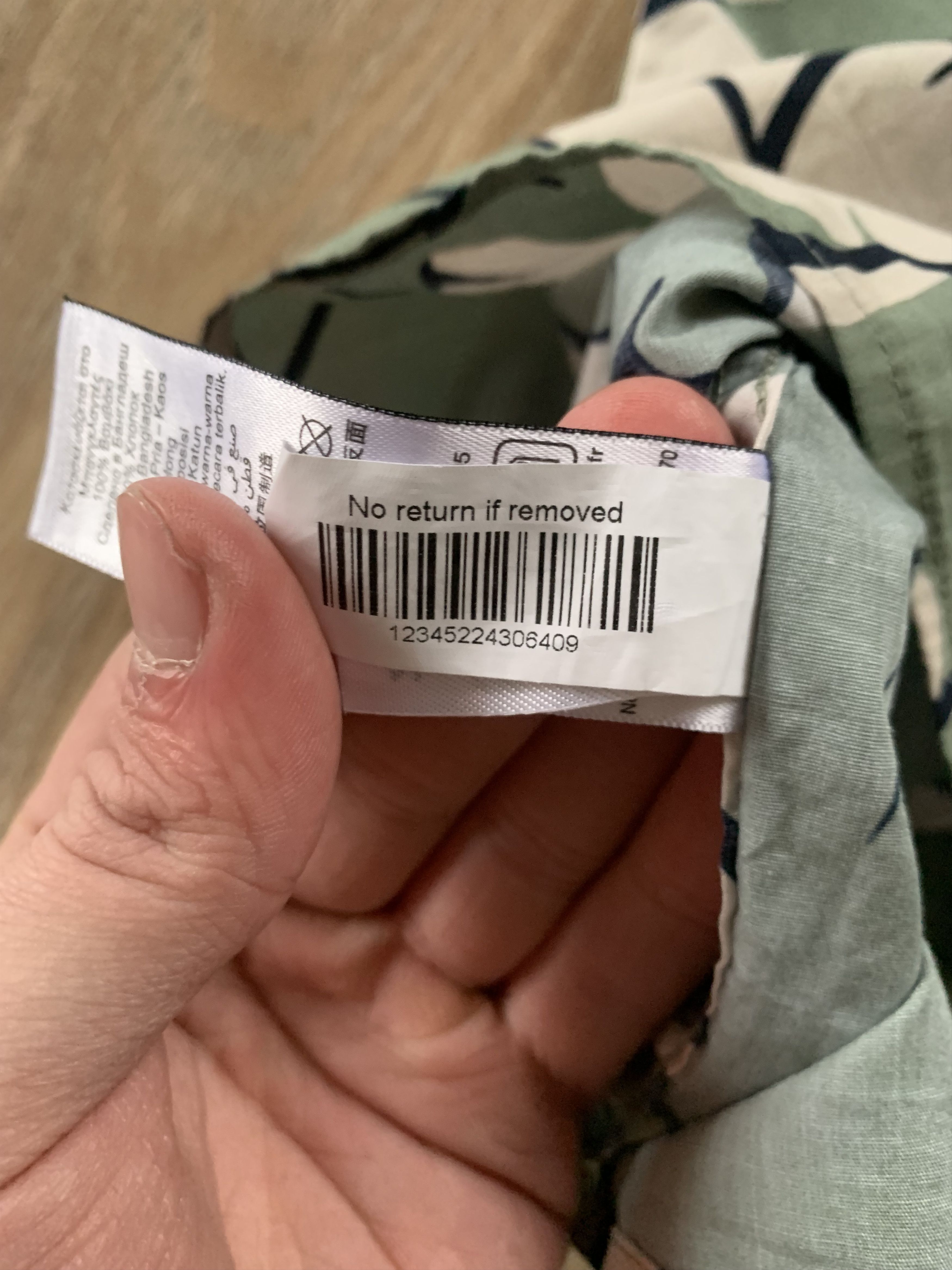 NEXT Next Green Hawaiian Shirt Size US L / EU 52-54 / 3 - 8 Thumbnail