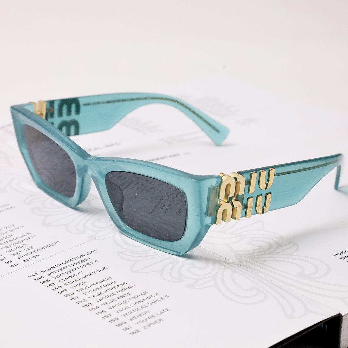 Miu Miu MIU MIU 0MU 09WS SUNGLASSES Size ONE SIZE - 2 Thumbnail