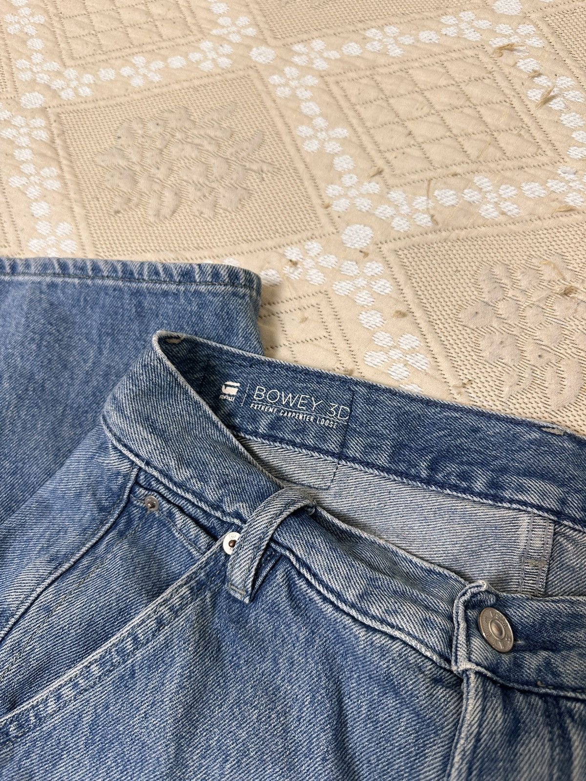G-Star 🔥 G-Star Bowey 3D Extreme Carpenter Loose Baggy Denim Pants Size 26" / US 2 / IT 38 - 4 Thumbnail