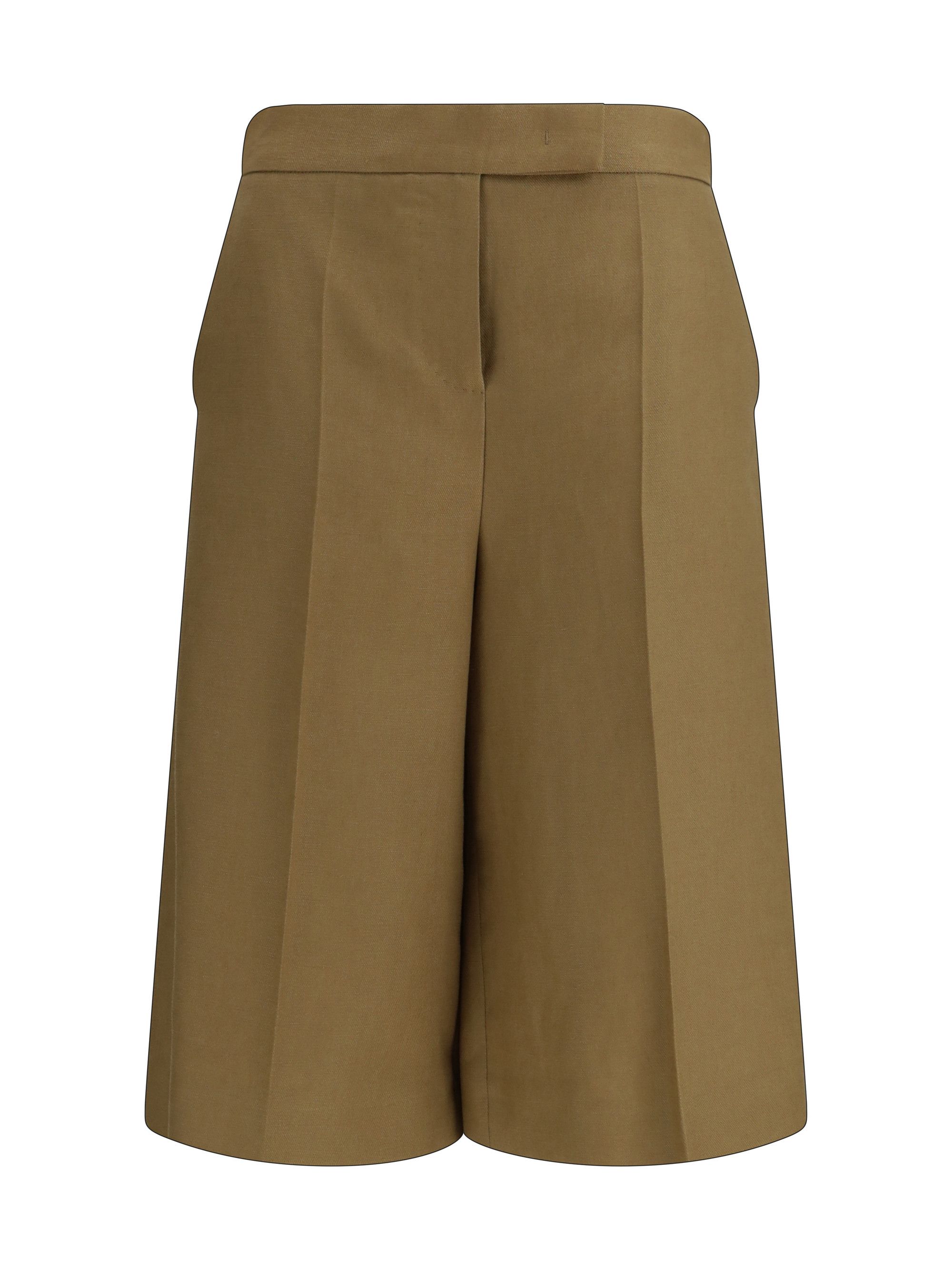 Max Mara Linen Bermuda Size 28" / US 6 / IT 42 - 1 Thumbnail