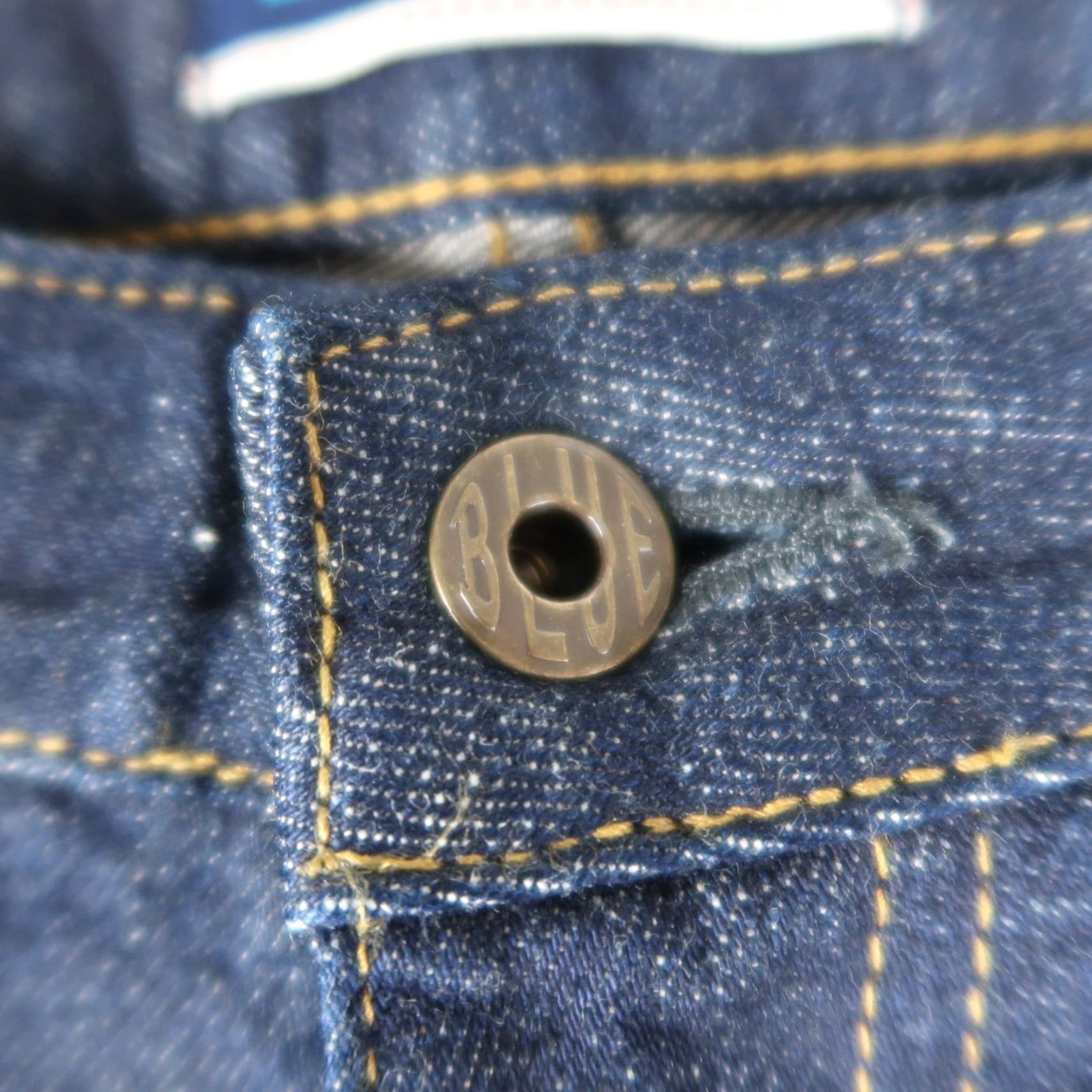 Japan Blue Japan Blue Jeans Mens 32x31.5 Straight Cotton Raw Denim Made in Japan Size US 32 / EU 48 - 5 Thumbnail