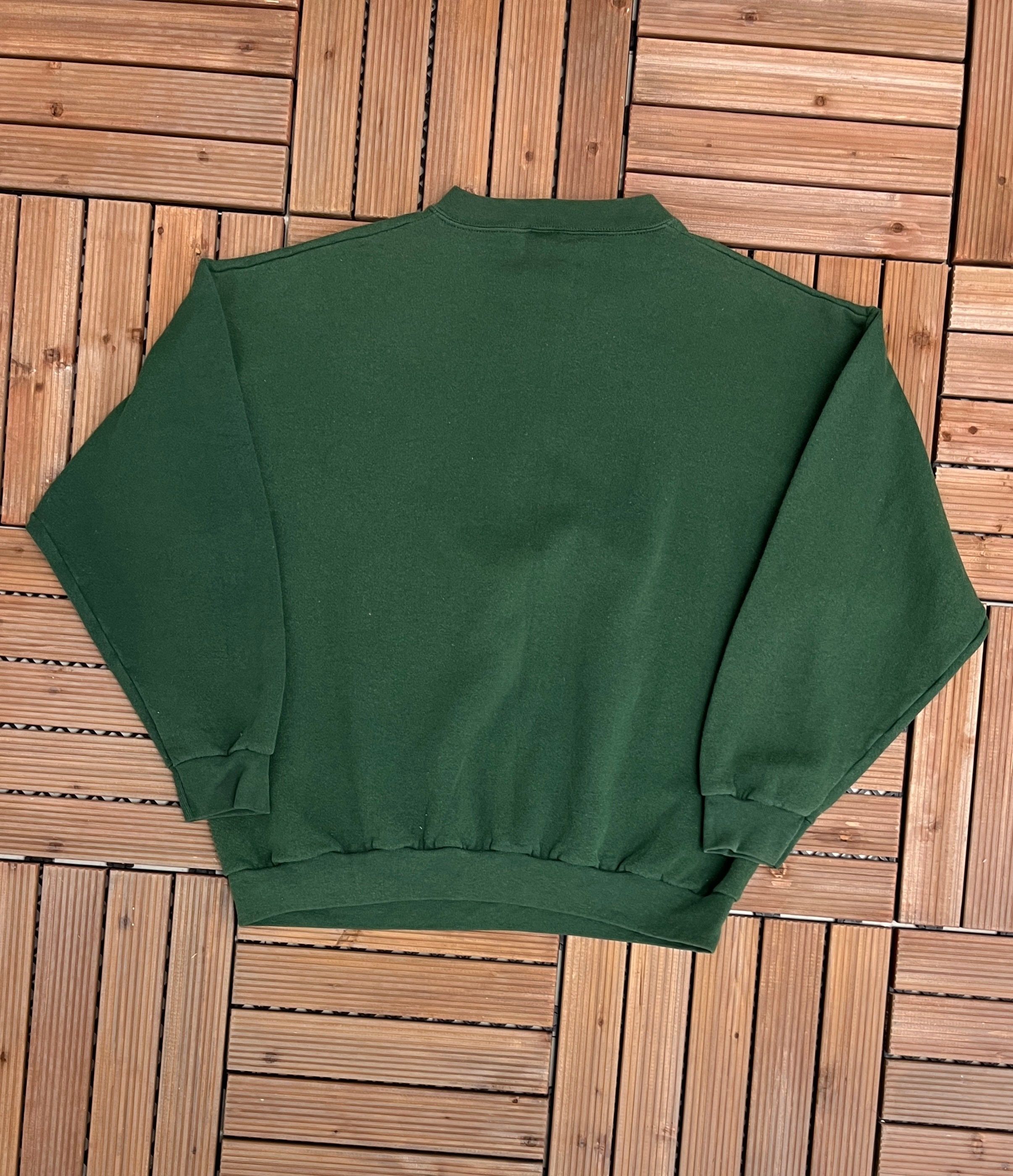 Logo 7 Green Bay Packers Vintage Green Crewneck Sweater Size US L / EU 52-54 / 3 - 4 Thumbnail
