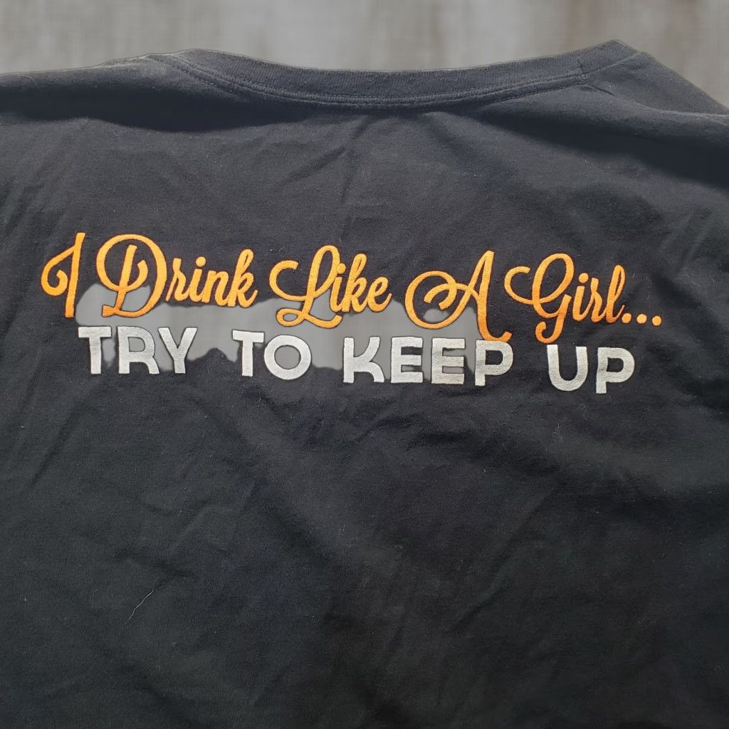 CO Parkway Brewing Co Beer Broads Black Short Sleeve Adult Women's XL Shirt Size 40" / US 18 - 1 Thumbnail