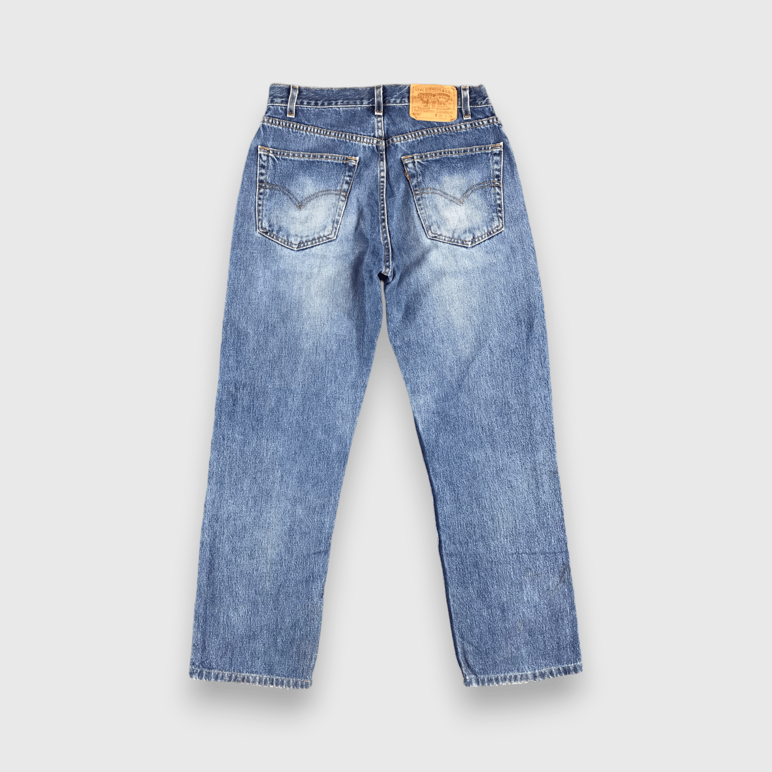 Levi's Vintage 90s Blue Wash Levis 505 Jeans-J2086 Size US 31 - 2 Thumbnail