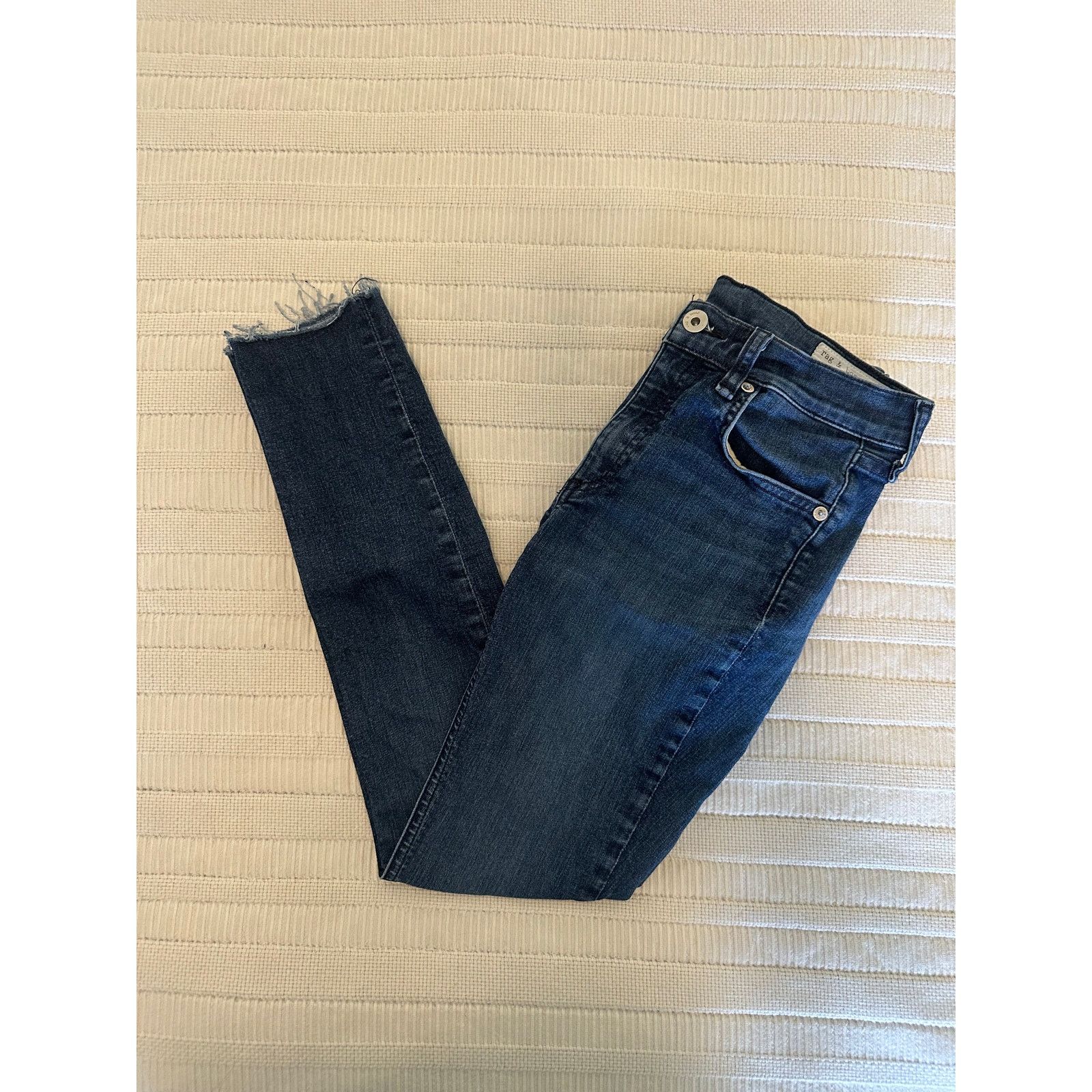 Rag & Bone Rag & Bone 27 Ankle Skinny Jeans Size 27" / US 4 / IT 40 - 1 Thumbnail