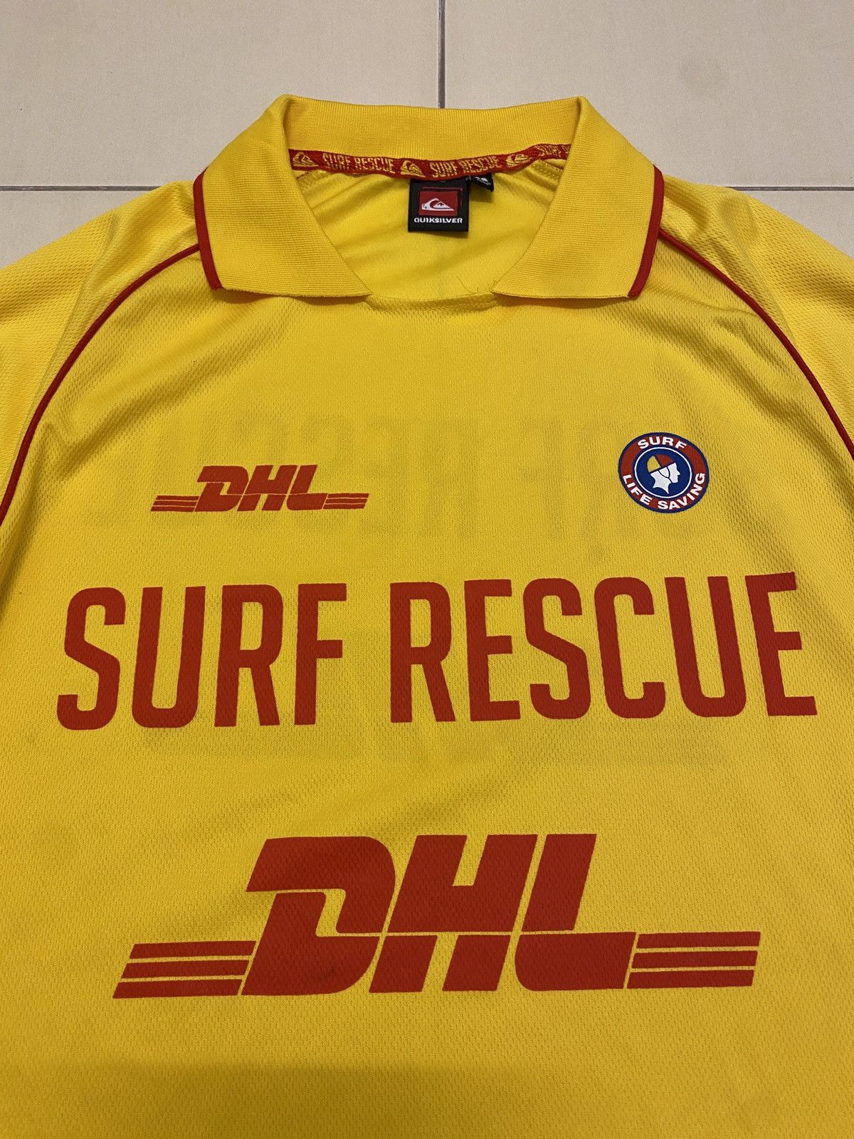 DHL × Quiksilver Quiksilver x DHL Surf Rescue Jersey Size US S / EU 44-46 / 1 - 2 Thumbnail
