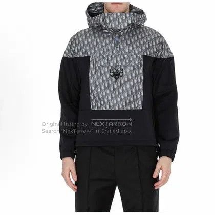 Dior Dior Logo printed windbreaker jacket Size US S / EU 44-46 / 1 - 7 Thumbnail