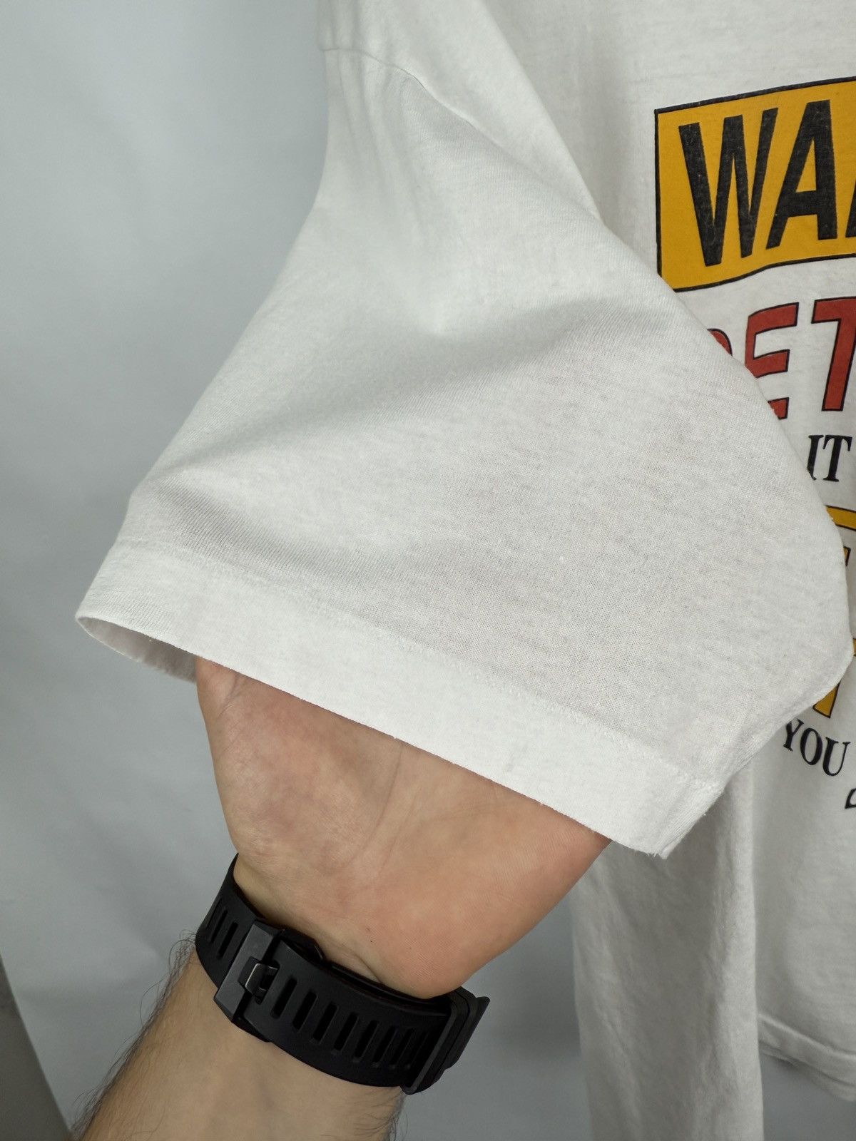 Hanes 🇺🇸 Vintage 1992 Warning Retiree Know It All And Has Plenty Te Size US XL / EU 56 / 4 - 7 Thumbnail