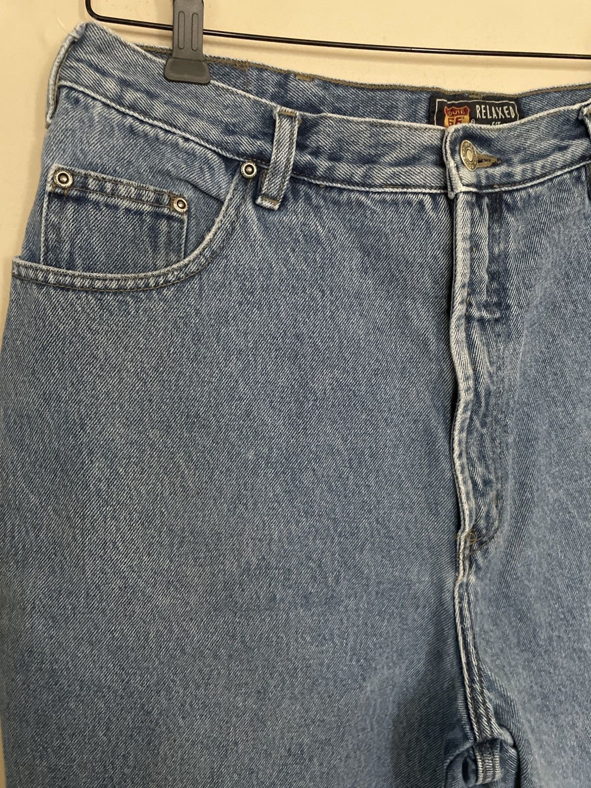 Route 66 × Vintage Route 66 Jean Denim Shorts Jorts Skater relaxed fit vintage Size US 36 / EU 52 - 2 Thumbnail