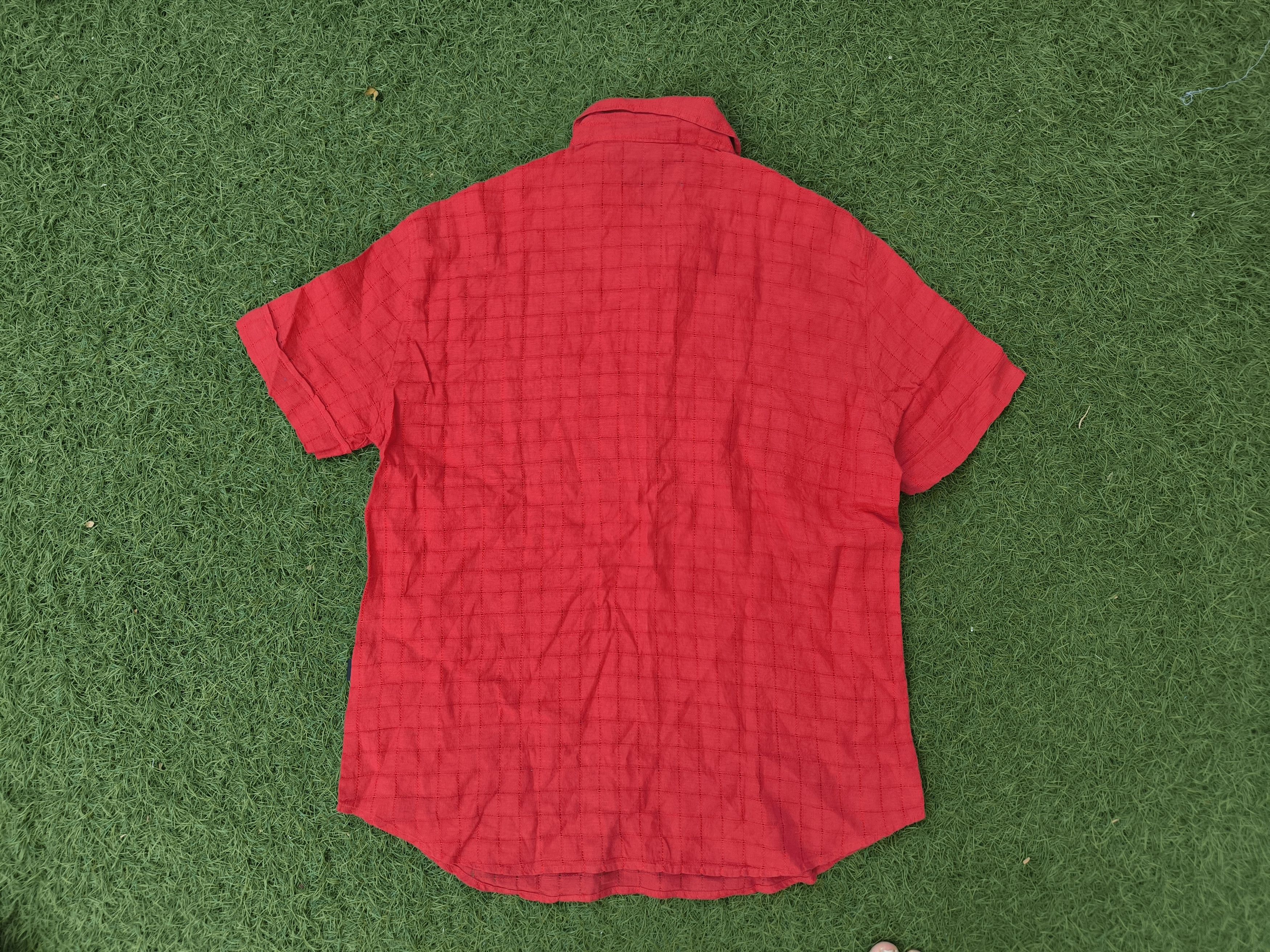 Versace Jeans Couture Deadstock Vintage Versace Jeans Couture Open Weave Polo Size US L / EU 52-54 / 3 - 8 Thumbnail