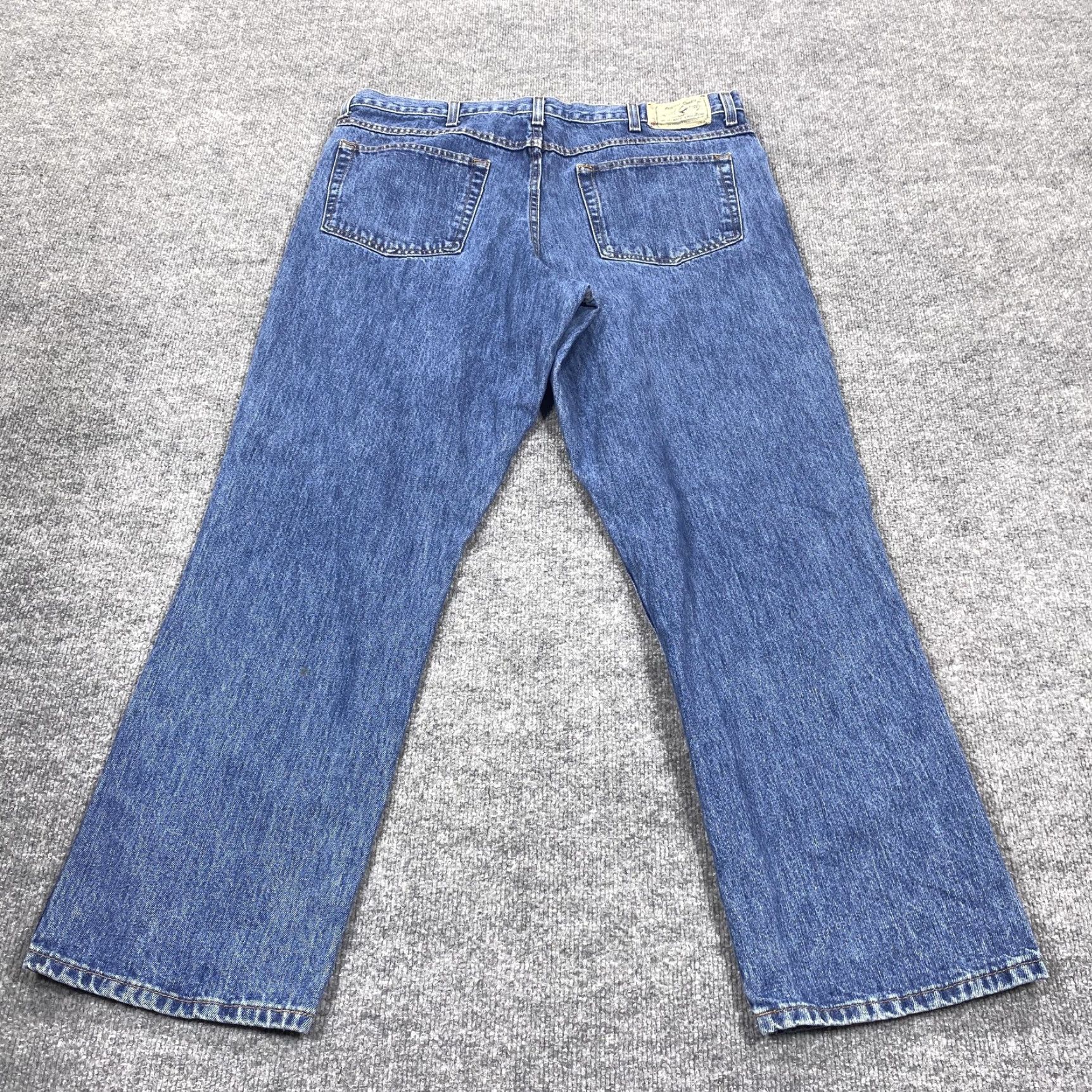 Denime RedHead Jeans Mens 40x32 Blue Straight Classic Fit Medium Wash Denim Pockets Size US 40 / EU 56 - 3 Thumbnail