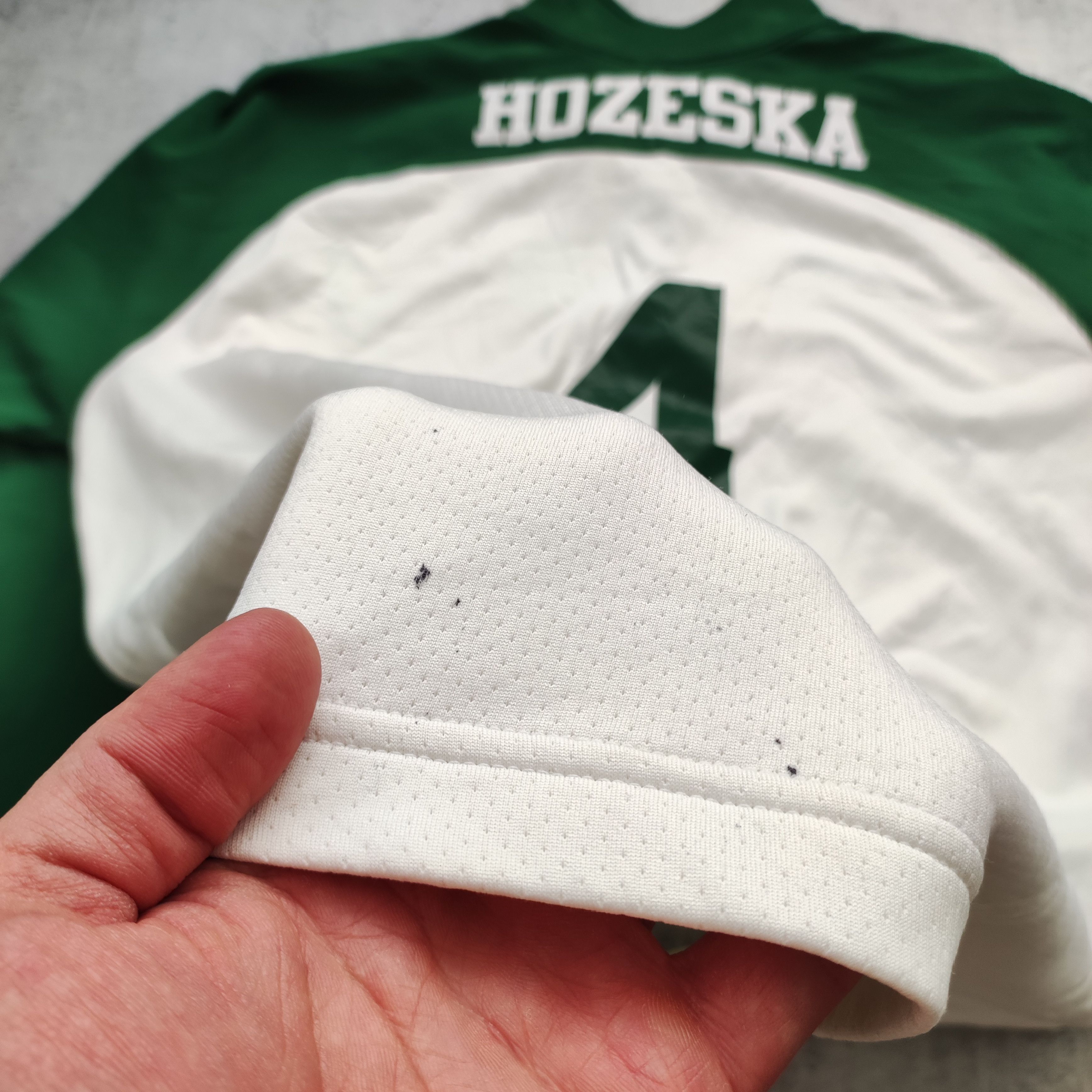 Nike × Vintage RARE 90s Nike x Kishwaukee #4 Hozeska NFL Jersey Size US XXL / EU 58 / 5 - 10 Thumbnail