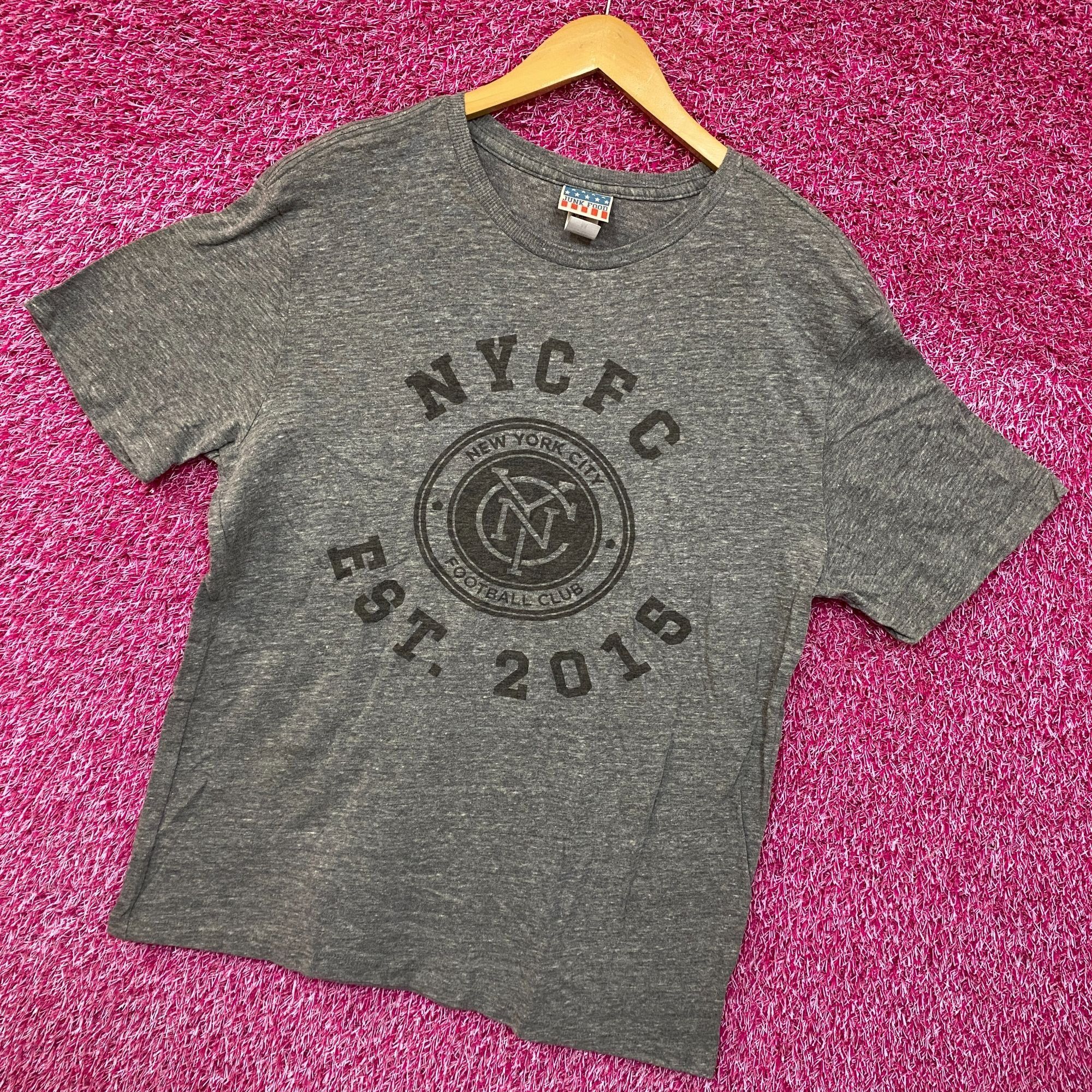 Junk Food New York City Football Club Est 2015 Tshirt size medium Size US M / EU 48-50 / 2 - 3 Thumbnail