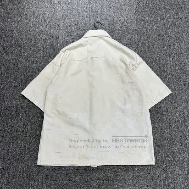 Louis Vuitton Louis Vuitton Checkerboard denim short sleeve shirt Size US M / EU 48-50 / 2 - 2 Thumbnail