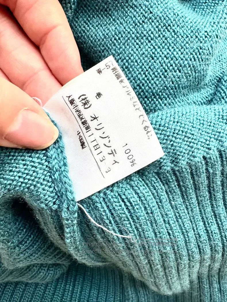Vivienne Westwood Vivienne Westwood Teal Knit Jacket Cardigan Size M / US 6-8 / IT 42-44 - 7 Thumbnail