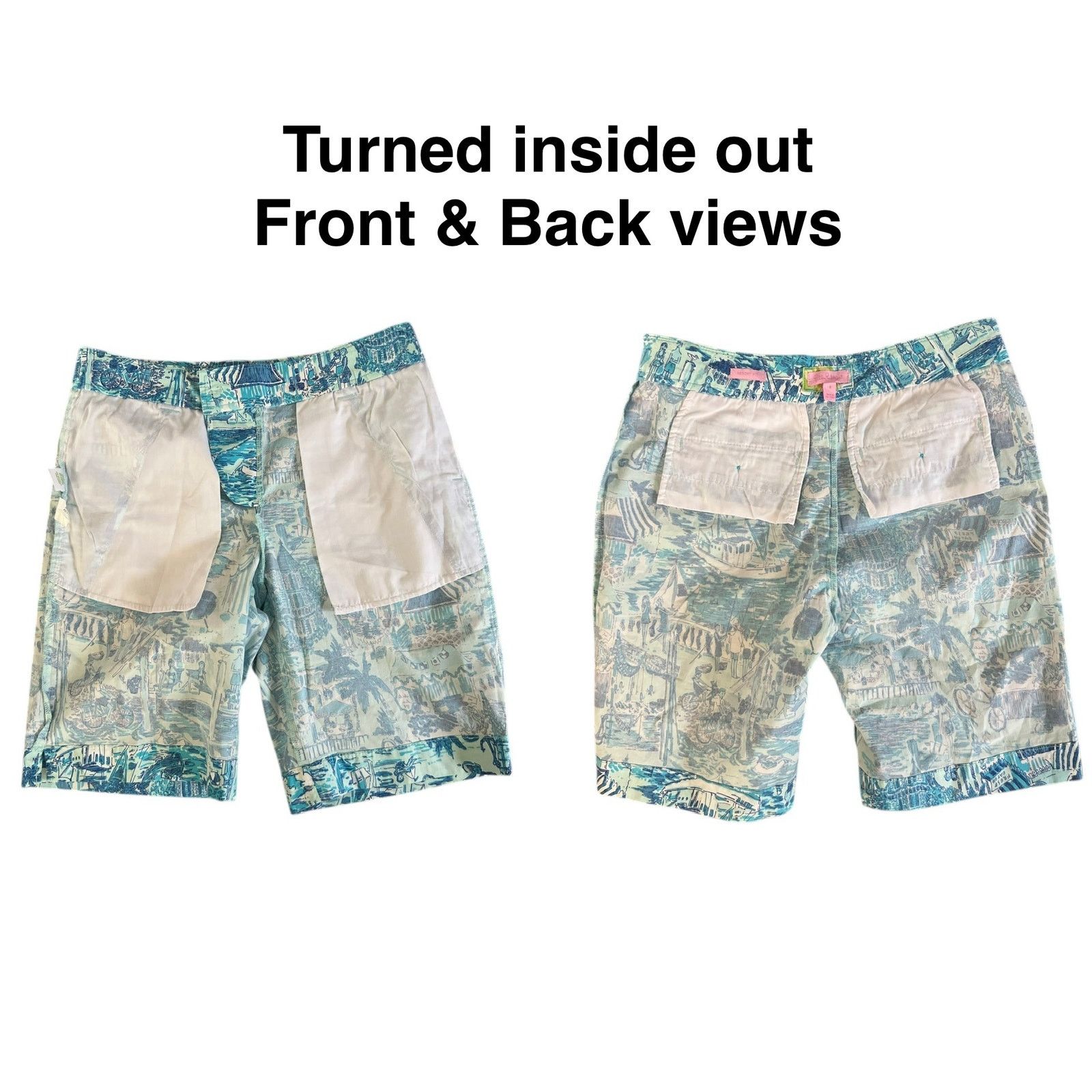 Lilly Pulitzer Lilly Pulitzer Resort Fit Bermuda Shorts Size 4 78133 Size 27" / US 4 / IT 40 - 7 Thumbnail