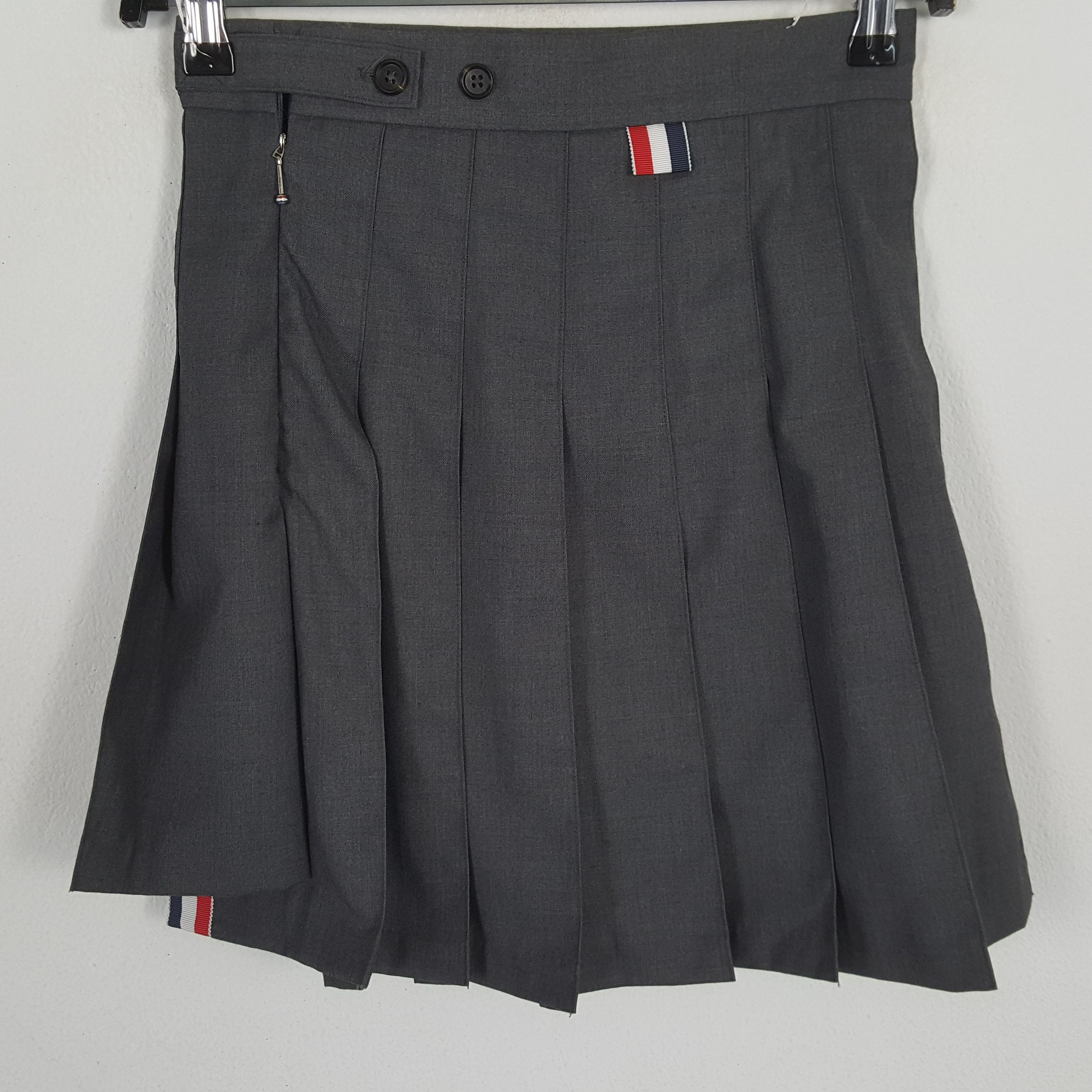 Designer × Thom Browne × Vintage THOM BROWNE Designer Brand Fashion Style Skirt Size 24" / US 00 / IT 34 - 2 Thumbnail