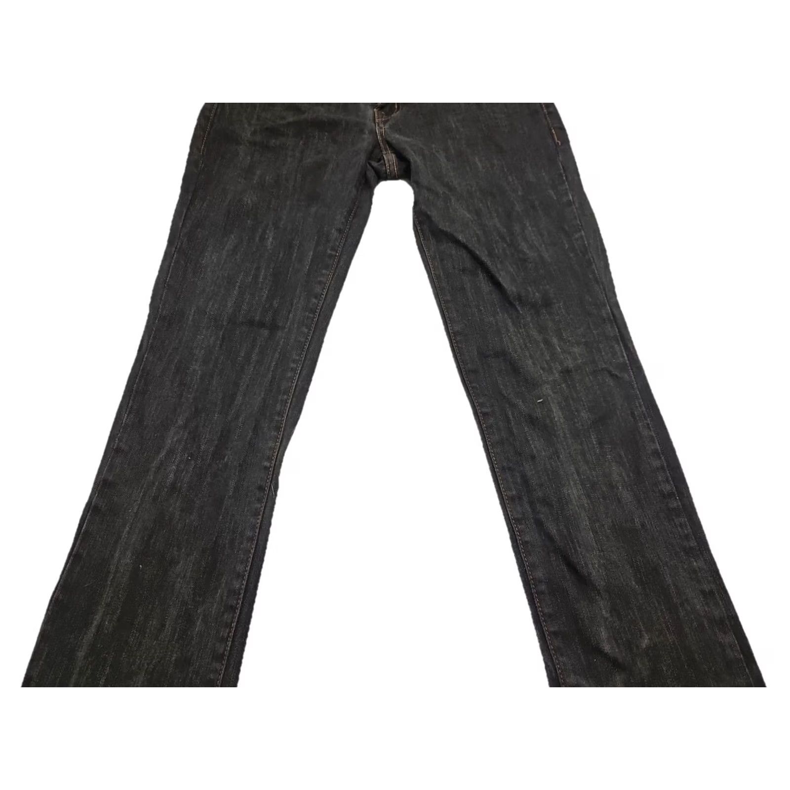 Vintage VINTAGE Chip & Pepper Steamer Lane Skinny Jeans Womens Size 5 Black Stretch Low Rise Denim Cotton Blend Zip Jeans Womens Black Skinny Y2K Vintage Size 27" / US 4 / IT 40 - 5 Thumbnail