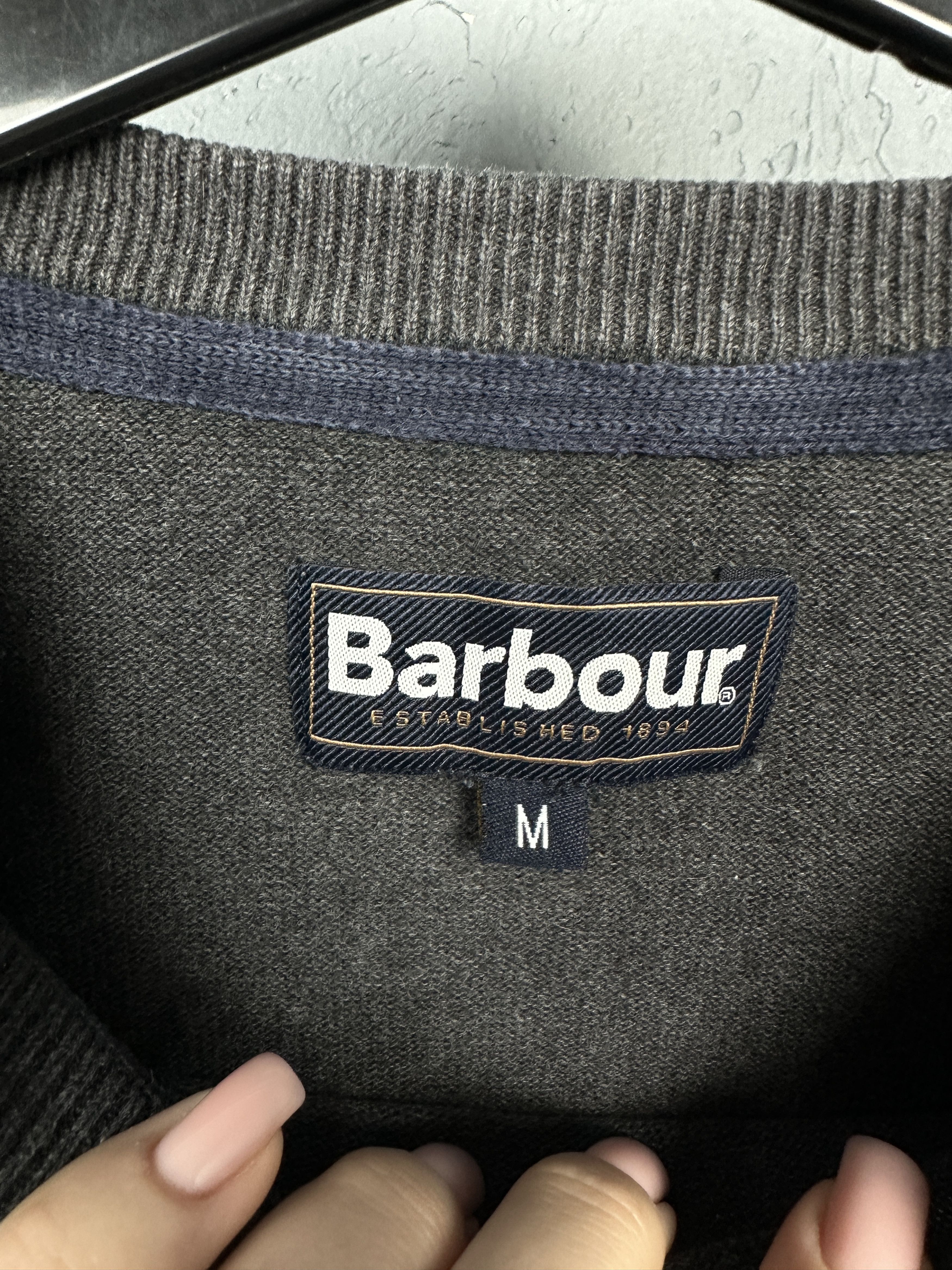 Barbour Barbour Vintage Mens Crew Neck Sweater Size US M / EU 48-50 / 2 - 4 Thumbnail