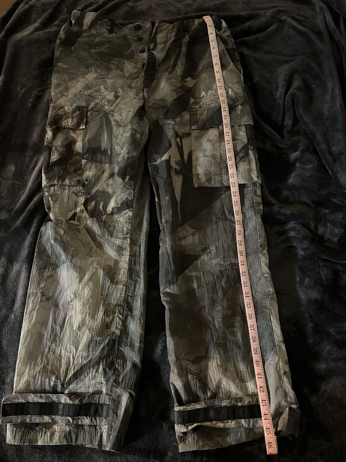 Other AMIRI men’s camo crinkle nylon pants Size US 40 / EU 56 - 8 Thumbnail