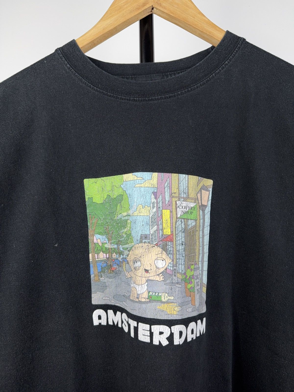 Vintage Vintage Humor Amsterdam Y2K Adult Sex Porn Drugs T-shirt Size US L / EU 52-54 / 3 - 2 Thumbnail