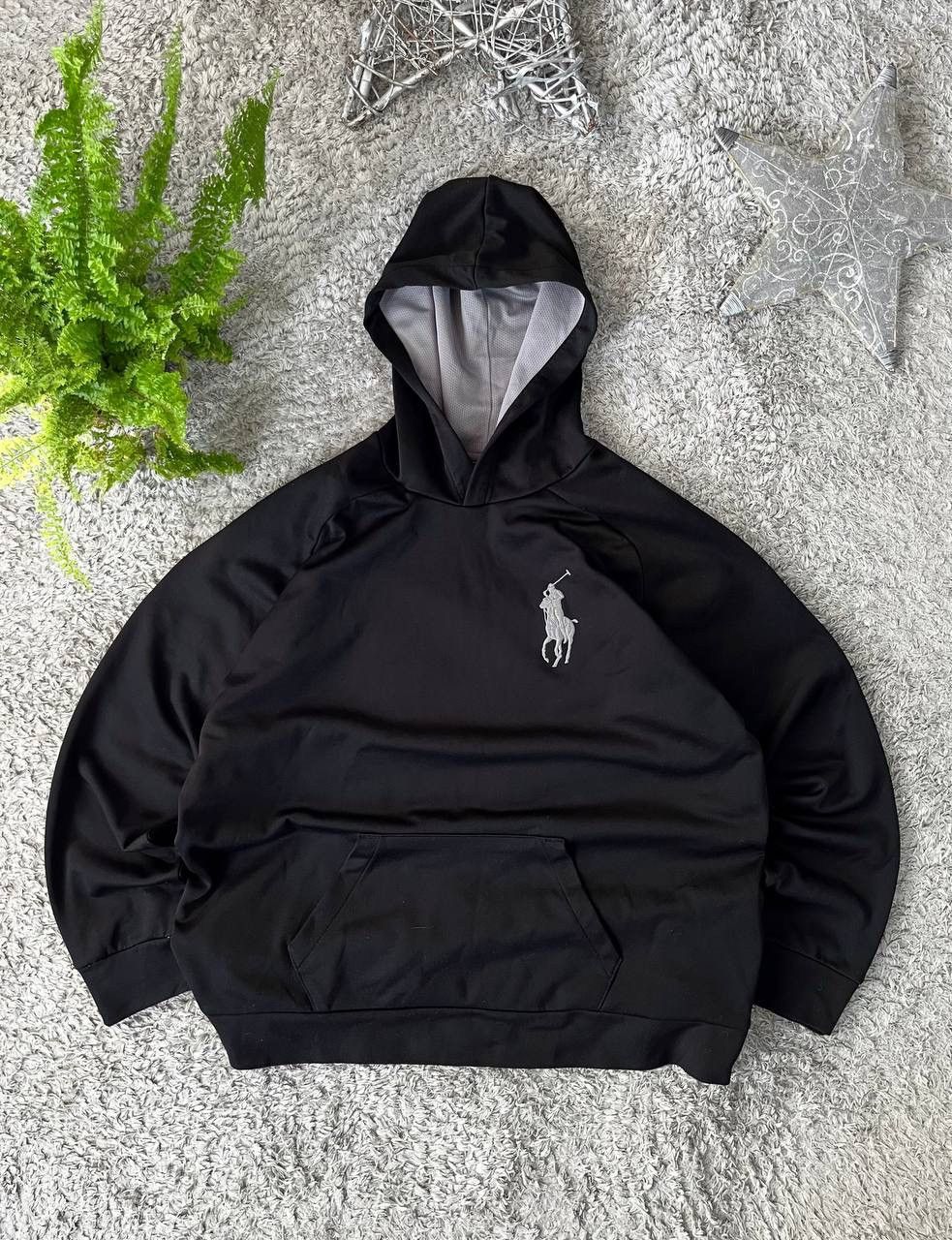 Polo Ralph Lauren Hoodie Streetwear Vintage Big Logo Rare
