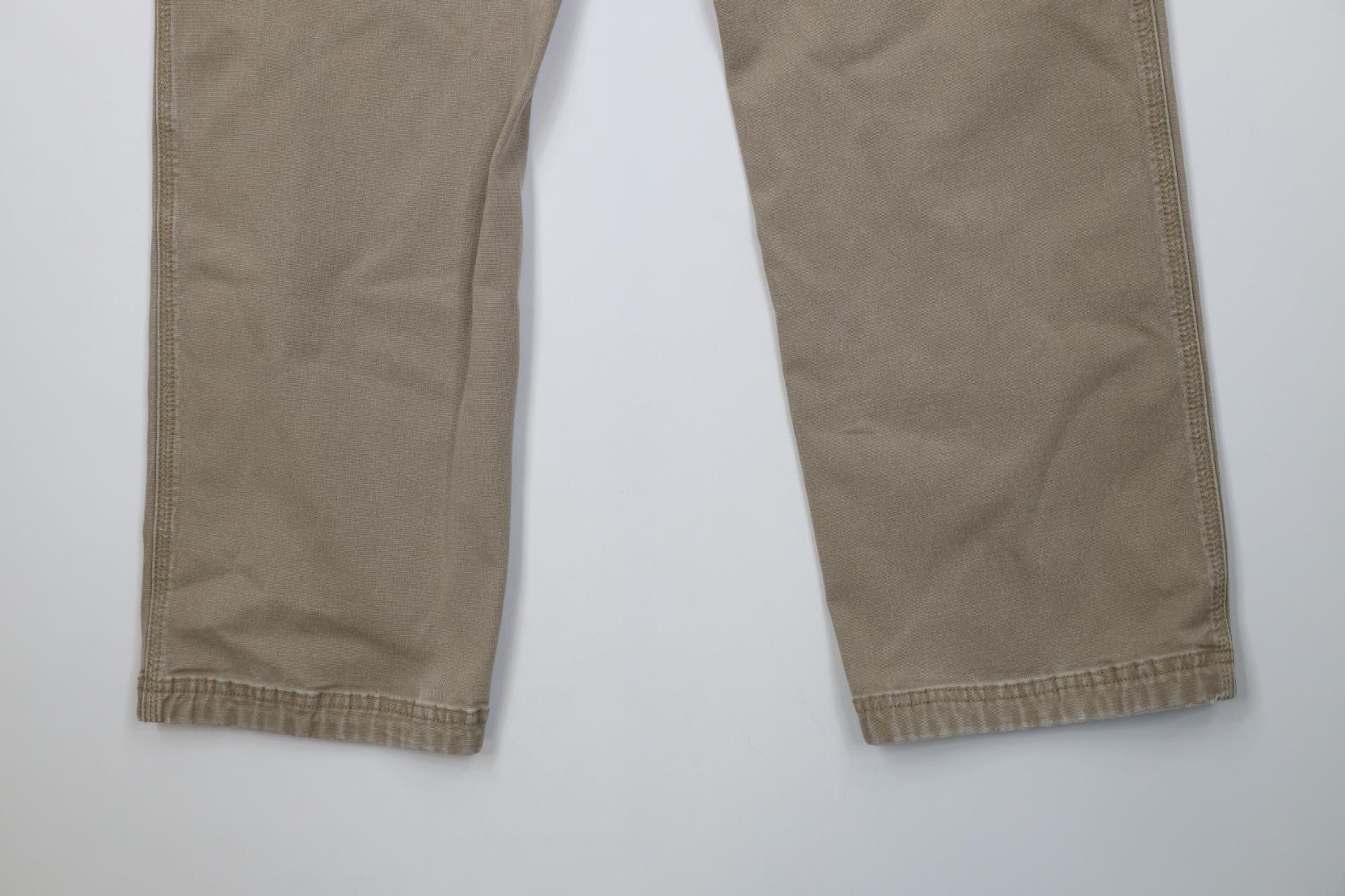 Duluth Trading Company Duluth Trading Co Gusset Flex Fire Hose Canvas Pants Beige Size US 36 / EU 52 - 13 Thumbnail