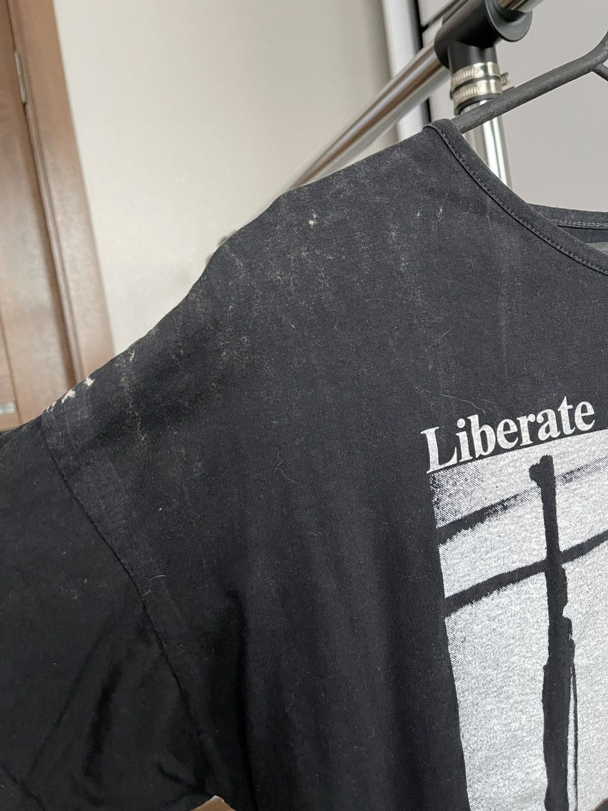 Vintage Malcolm X Liberate Our Minds Vintage Movie T-Shirt Tee 90s Size US XL / EU 56 / 4 - 11 Thumbnail