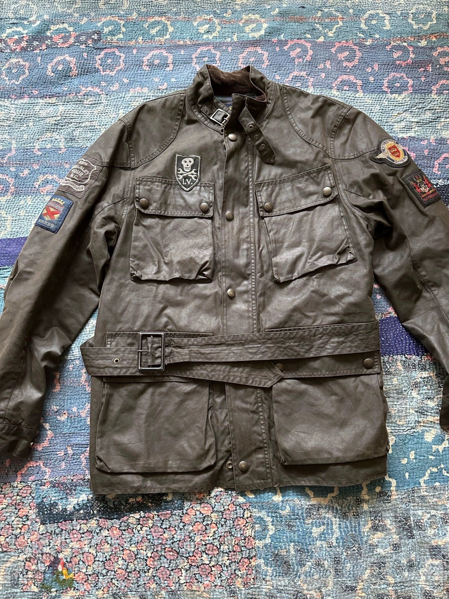 RRL Ralph Lauren RRL Waxed Cotton Four Pocket Jacket M (Excellent) Size US M / EU 48-50 / 2 - 1 Thumbnail
