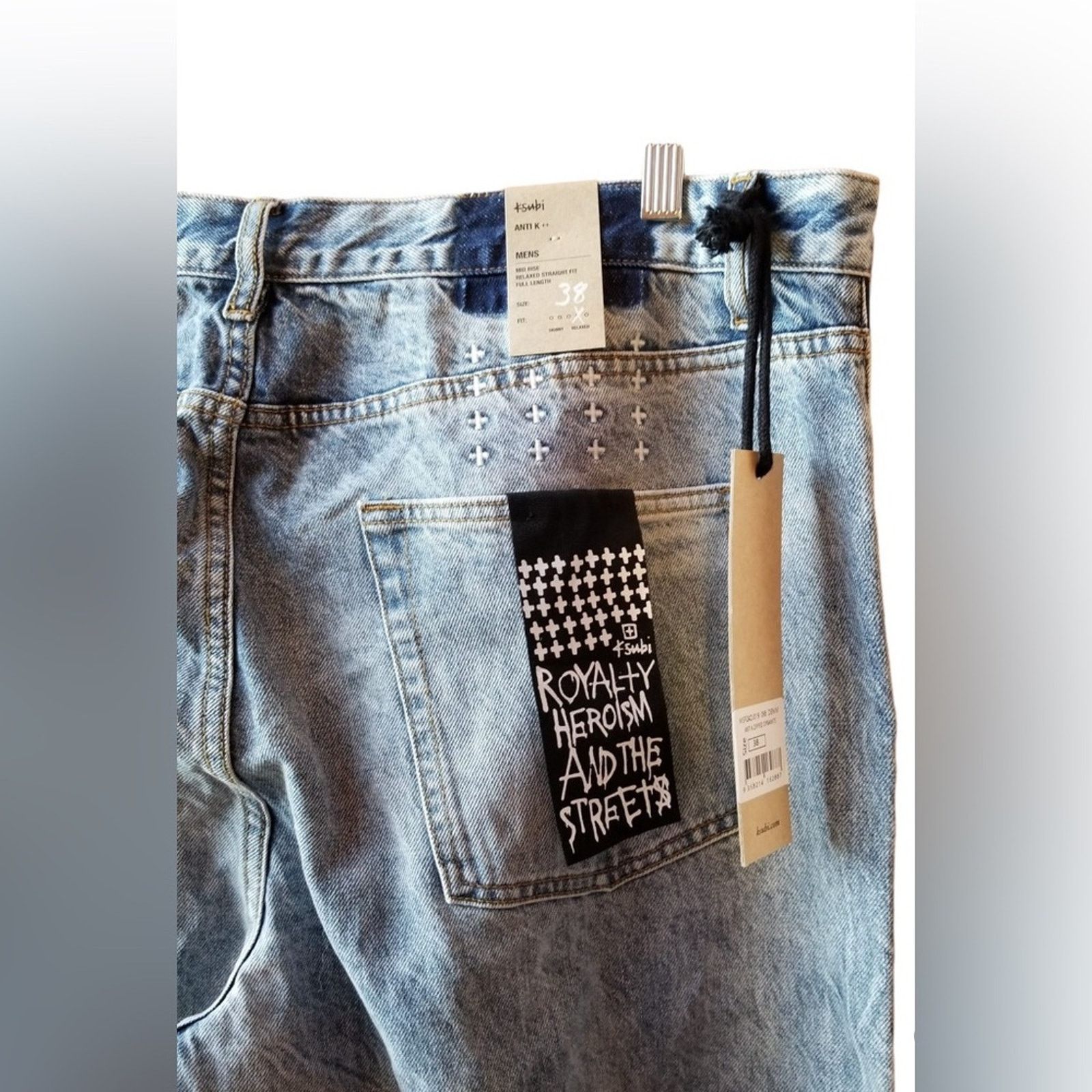 Ksubi KSUBI Anti K Zipped Dynamite Size: 38 NWT Size US 38 / EU 54 - 5 Thumbnail