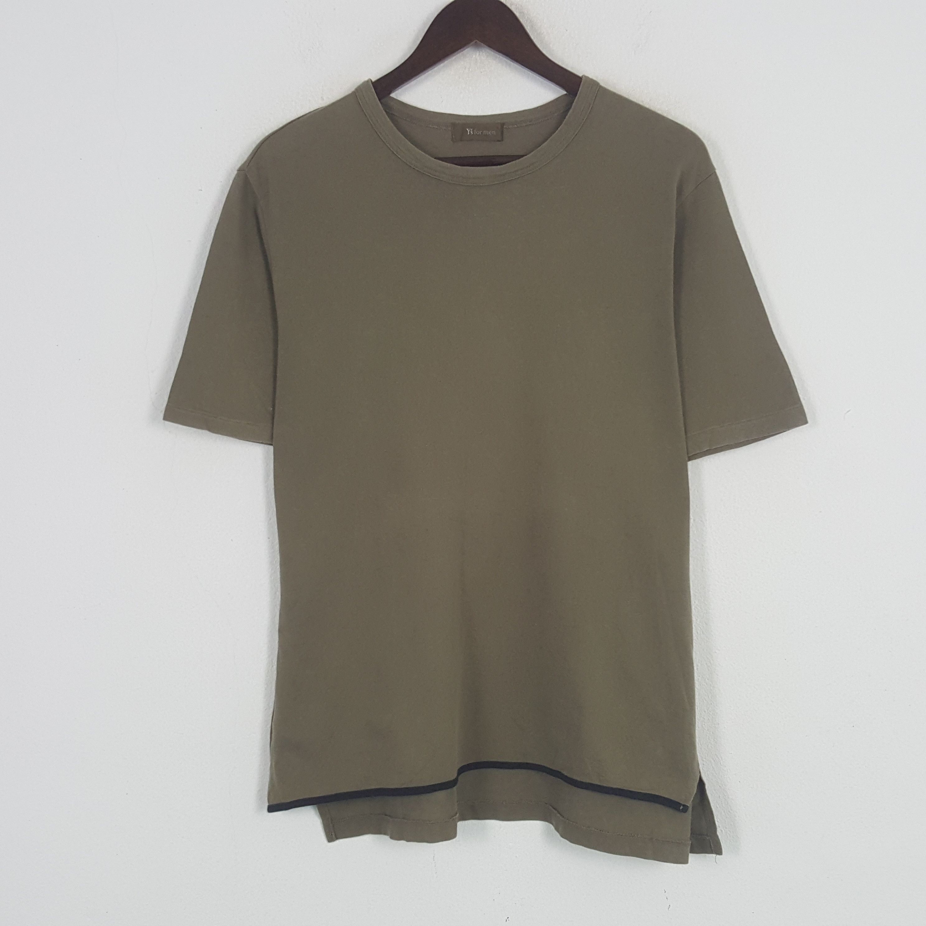 Japanese Brand × Vintage × Y's for Men Vintage Y's For Men by Yohji Yamamoto Plain Japan Tshirt Size US L / EU 52-54 / 3 - 1 Thumbnail