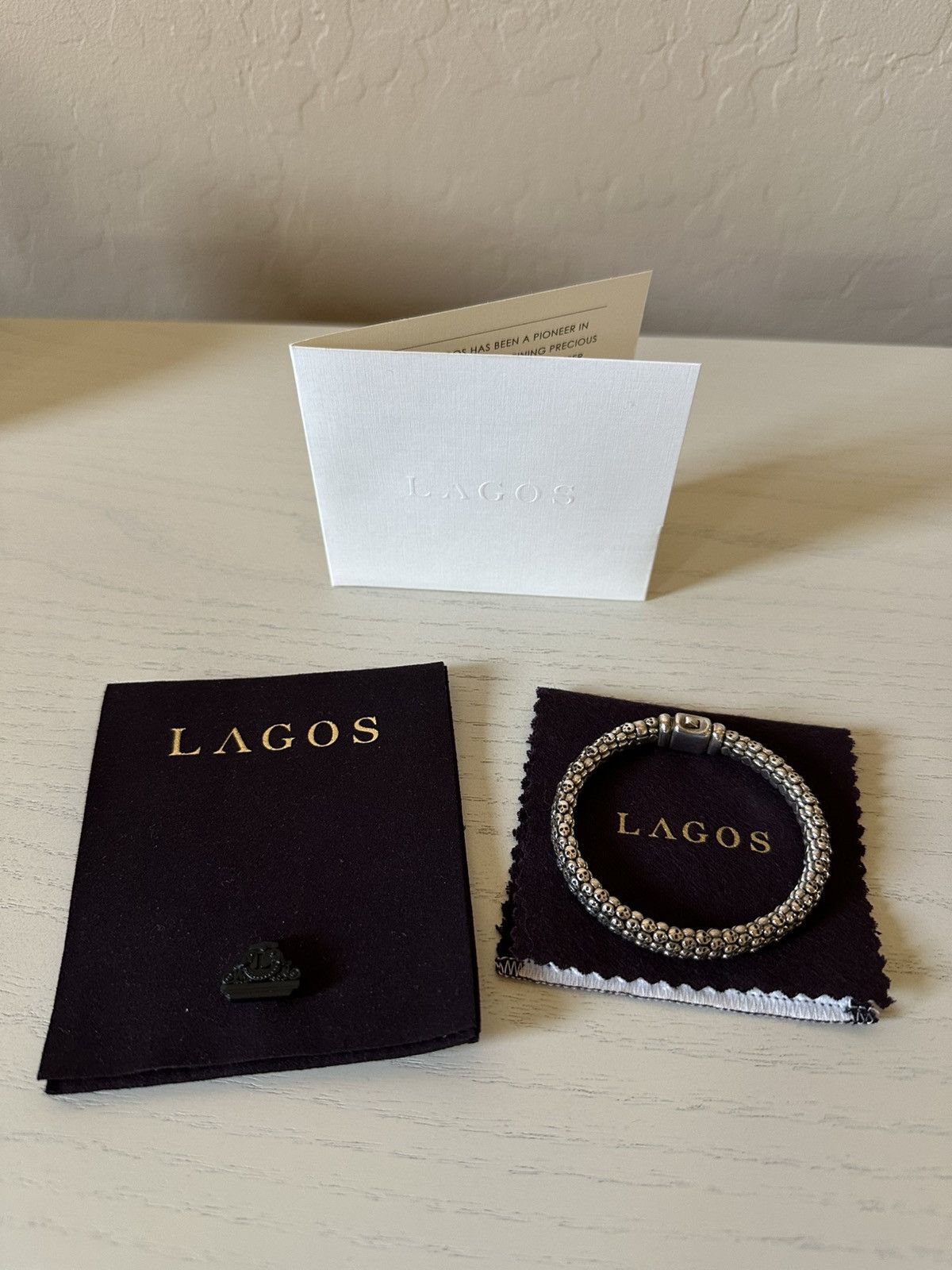 Other LAGOS Sterling Silver Anthem Skull Rope Bracelet, 9mm Size 7 Size ONE SIZE - 1 Thumbnail