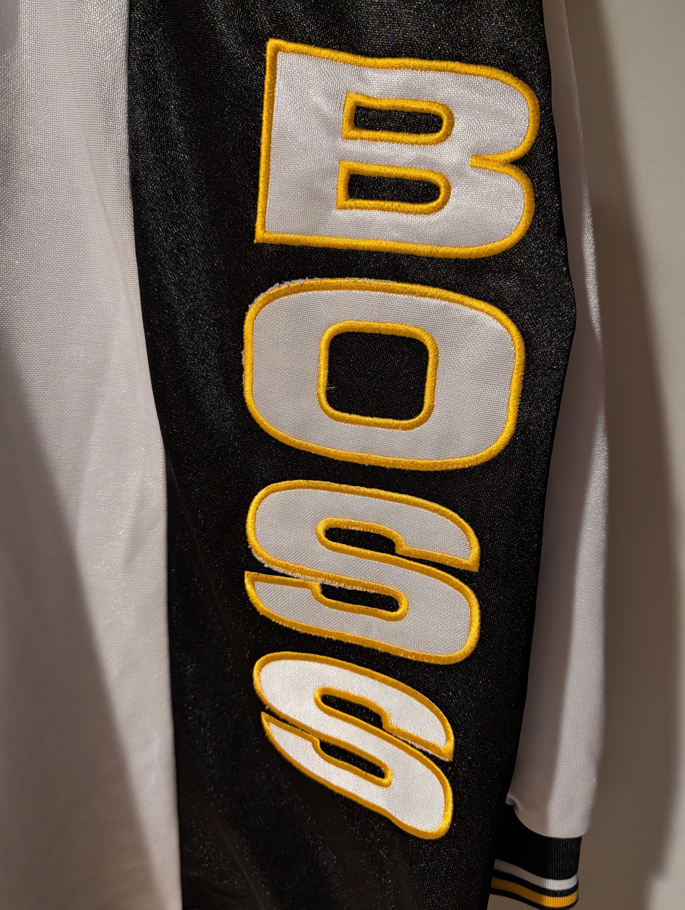 Vintage Vintage Boss Shirt Mens Spell Out Y2K Hip Hop Korean Button Size US XL / EU 56 / 4 - 2 Thumbnail