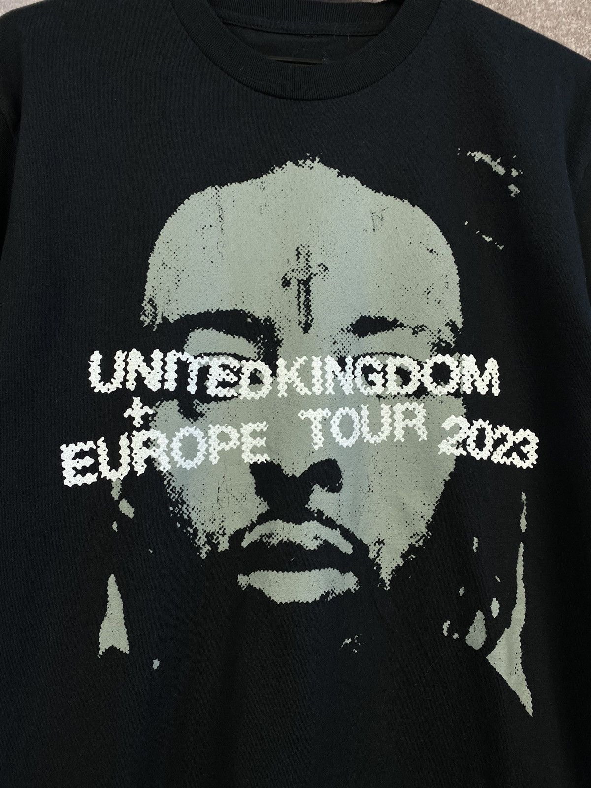 21 Savage × Band Tees 21 Savage United Kingdom Europe 2023 Tour Merch Tee Size US S / EU 44-46 / 1 - 3 Thumbnail