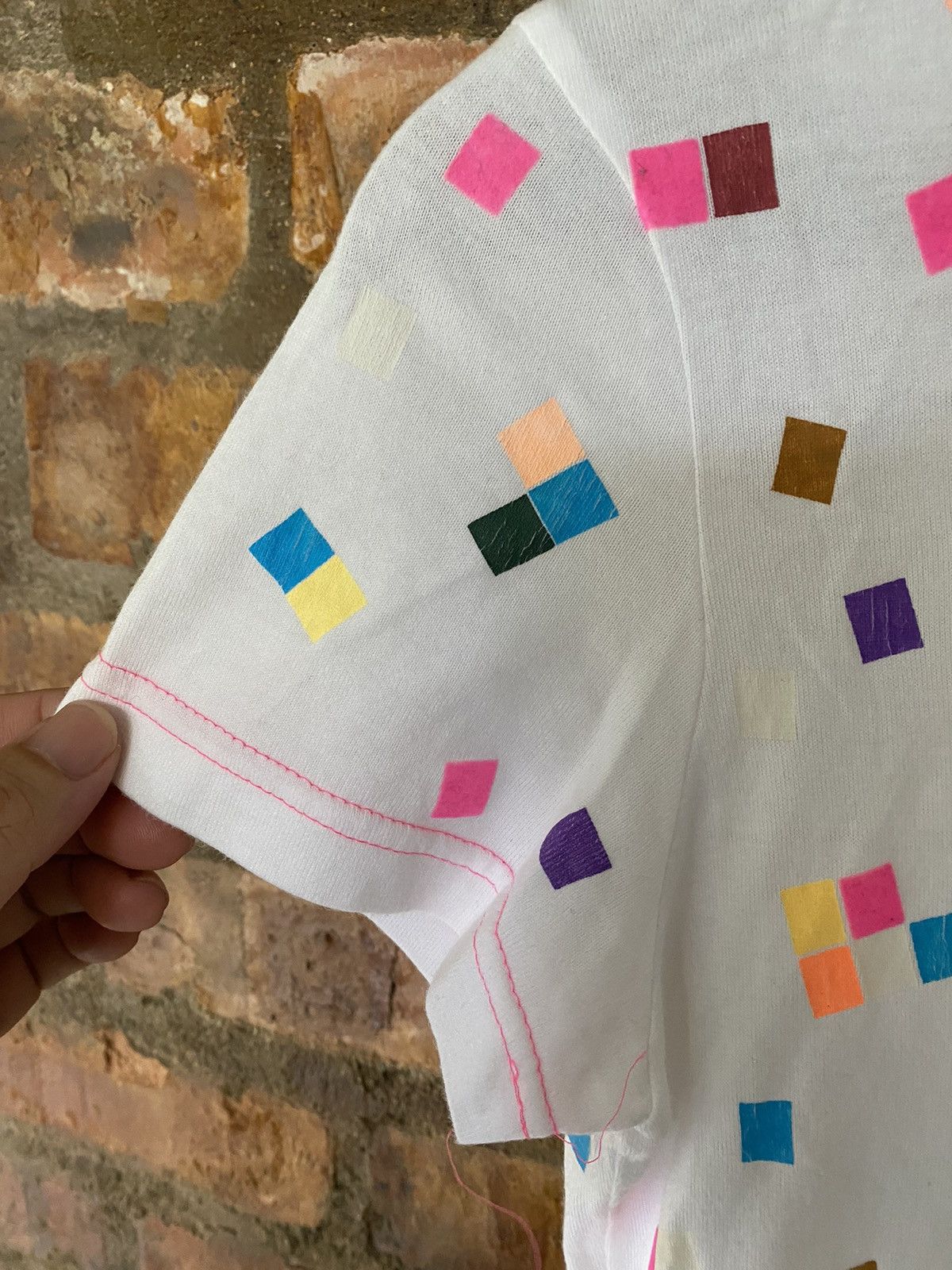 Issey Miyake Issey Miyake illusion abstract tee Size S / US 4 / IT 40 - 6 Thumbnail