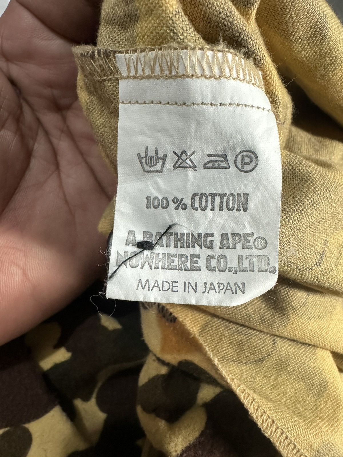 Bape 1st Camo Chamois Half Zip Shirt Size US M / EU 48-50 / 2 - 7 Thumbnail