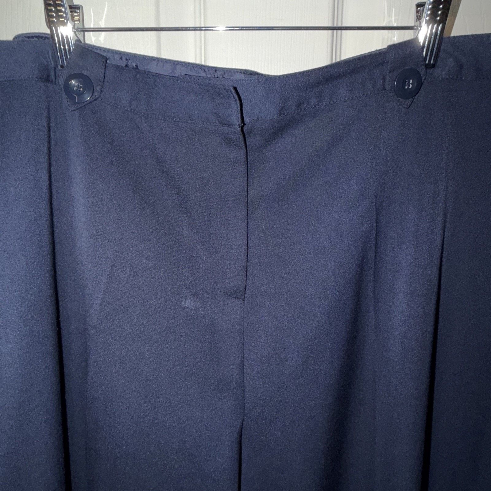 Label Under Construction Label Be Women’s Dress Pants Size 20 Navy Blue Size 42" / US 20 - 7 Thumbnail