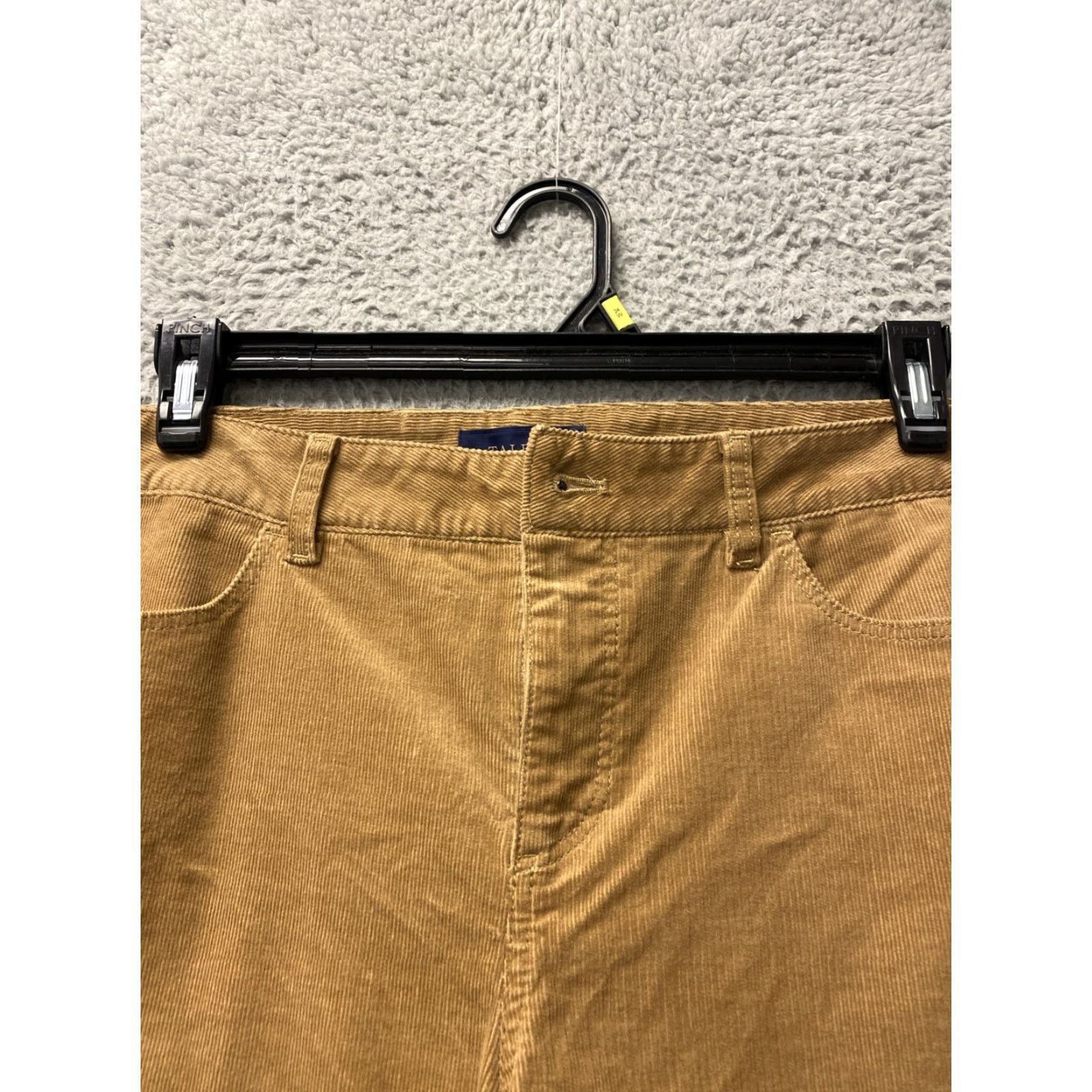 Talbots TALBOTS Womens Pants Pecan Brown Size 10 Corduroy Mid Rise Stretch Regular Size 32" / US 10 / IT 46 - 2 Thumbnail