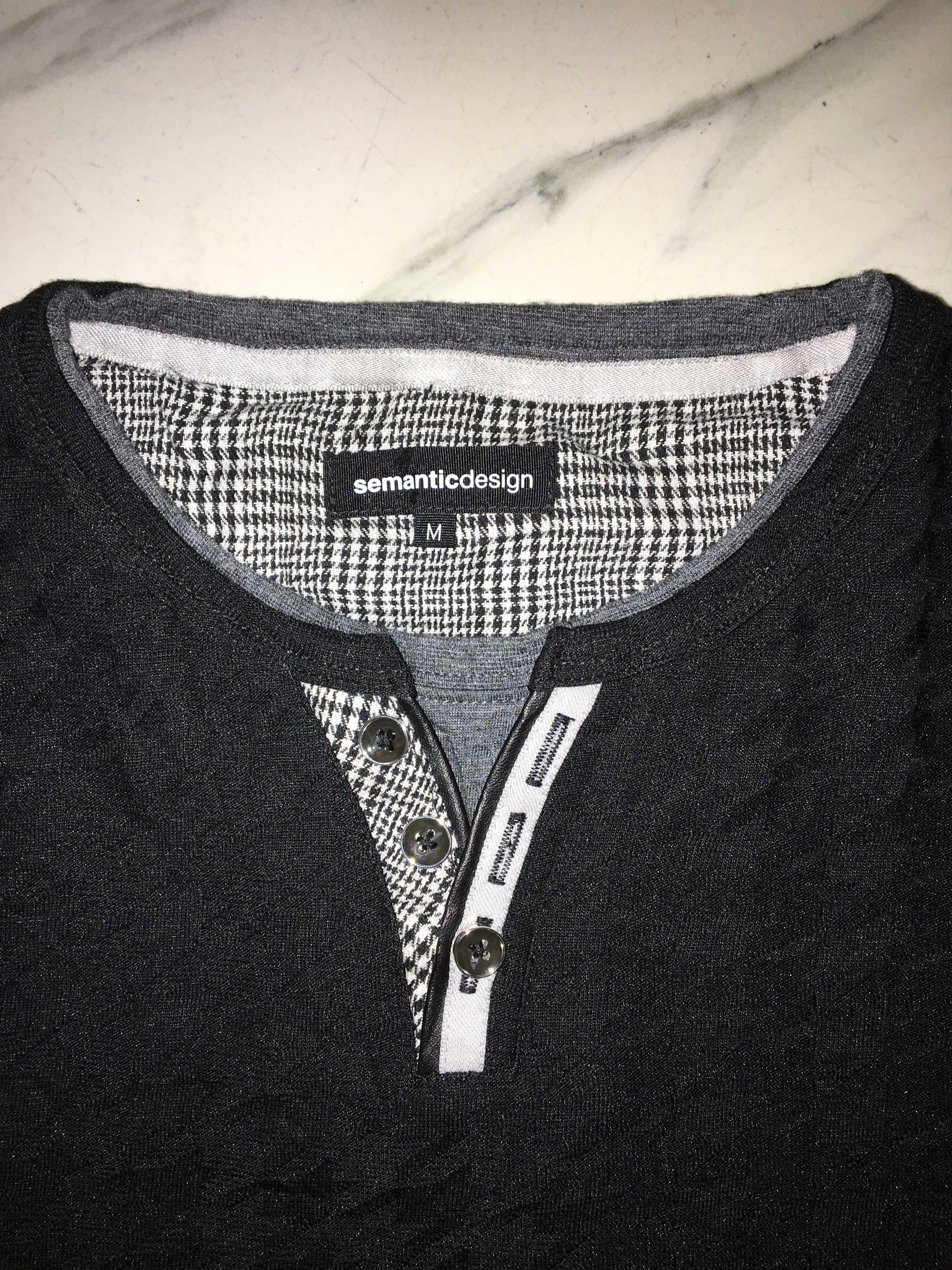 semanticdesign SemanticDesign Long Sleeve Tshirt Size US M / EU 48-50 / 2 - 2 Thumbnail