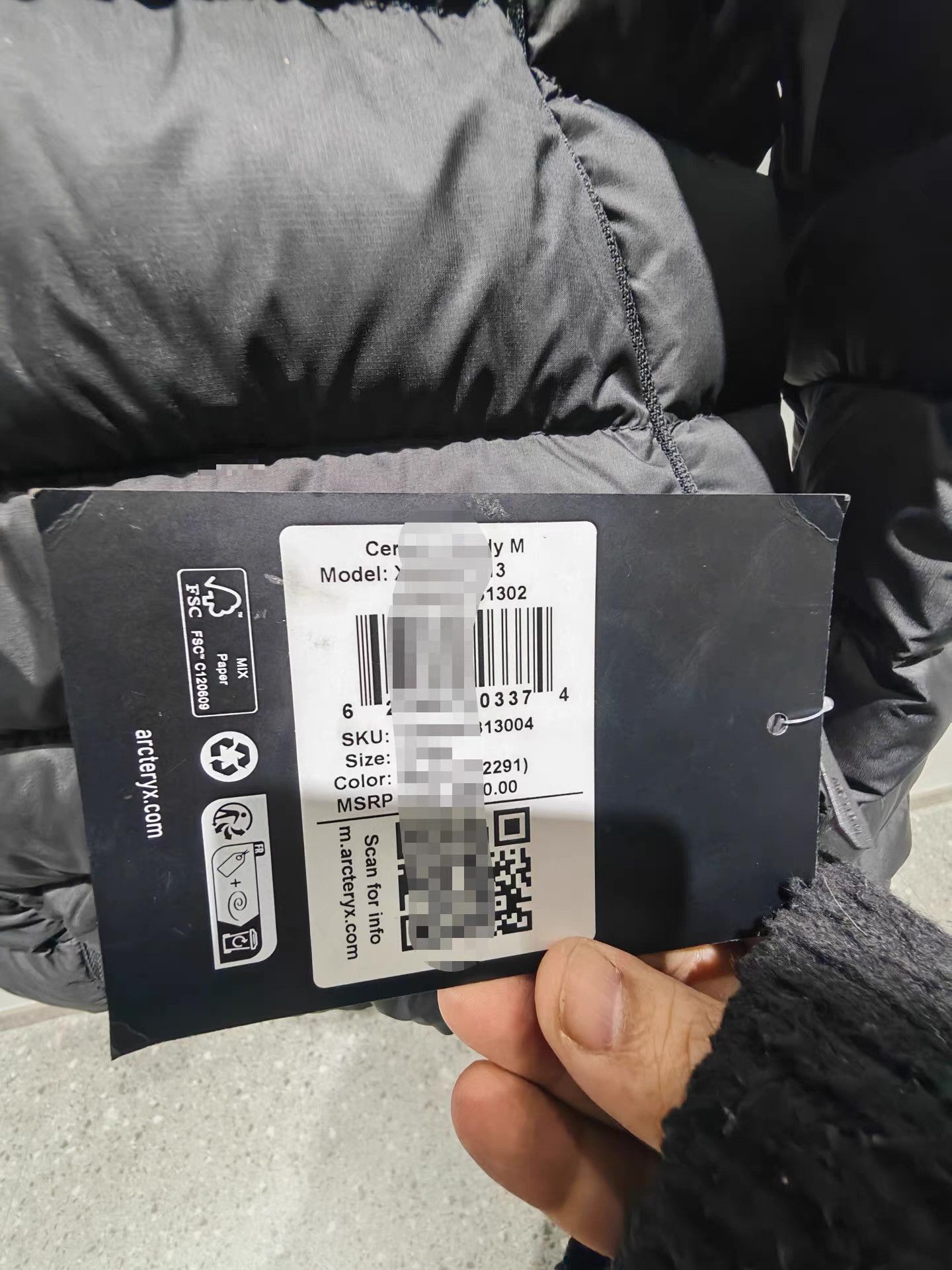 Arc'teryx Arc'teryx Cerium 850 Fill Hooded Down Jacket。 Q15 Size US L / EU 52-54 / 3 - 2 Thumbnail