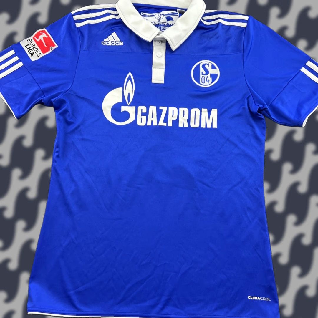 Adidas adidas Schalke 04 2010 2011 2012 Home Football Jersey Mens Medium Blue Shirt Size US M / EU 48-50 / 2 - 1 Thumbnail