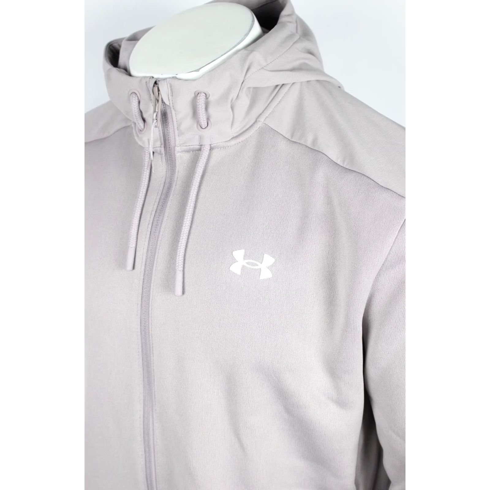Under Armour Under Armour Men's Essential Swacket Full Zip Hoodie L Large Tetra Gray 1378824 Size US L / EU 52-54 / 3 - 3 Thumbnail