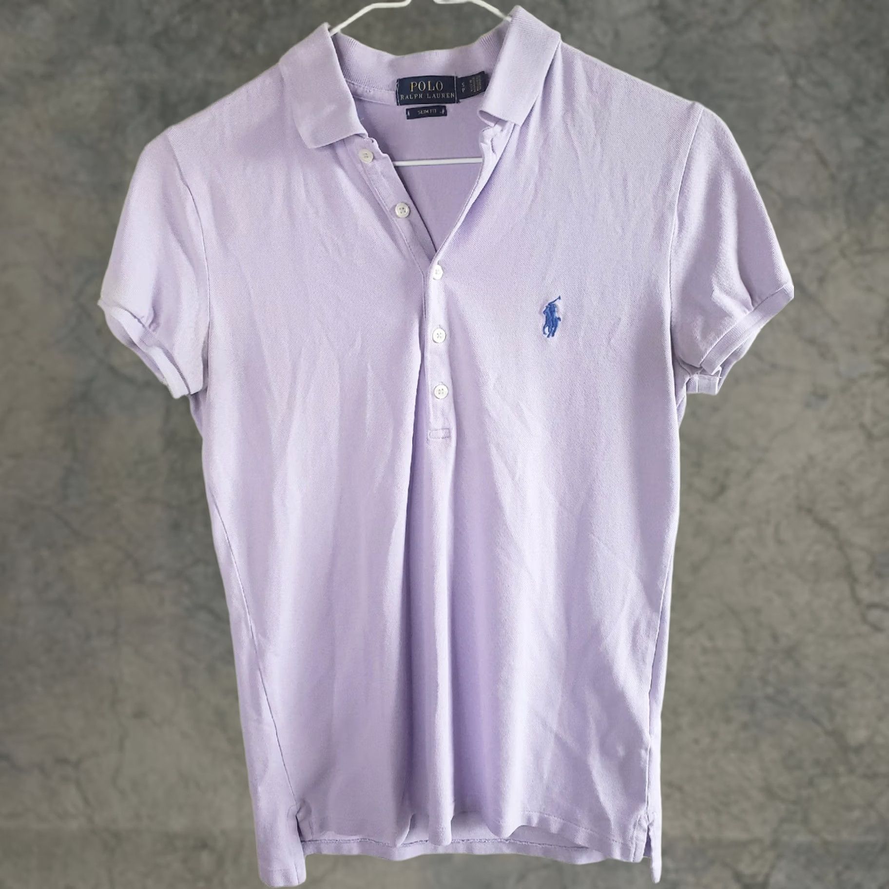 Polo Ralph Lauren Polo Ralph Lauren Men's S Classic Fit Lavender Short Sleeve Polo Shirt Size US S / EU 44-46 / 1 - 1 Thumbnail