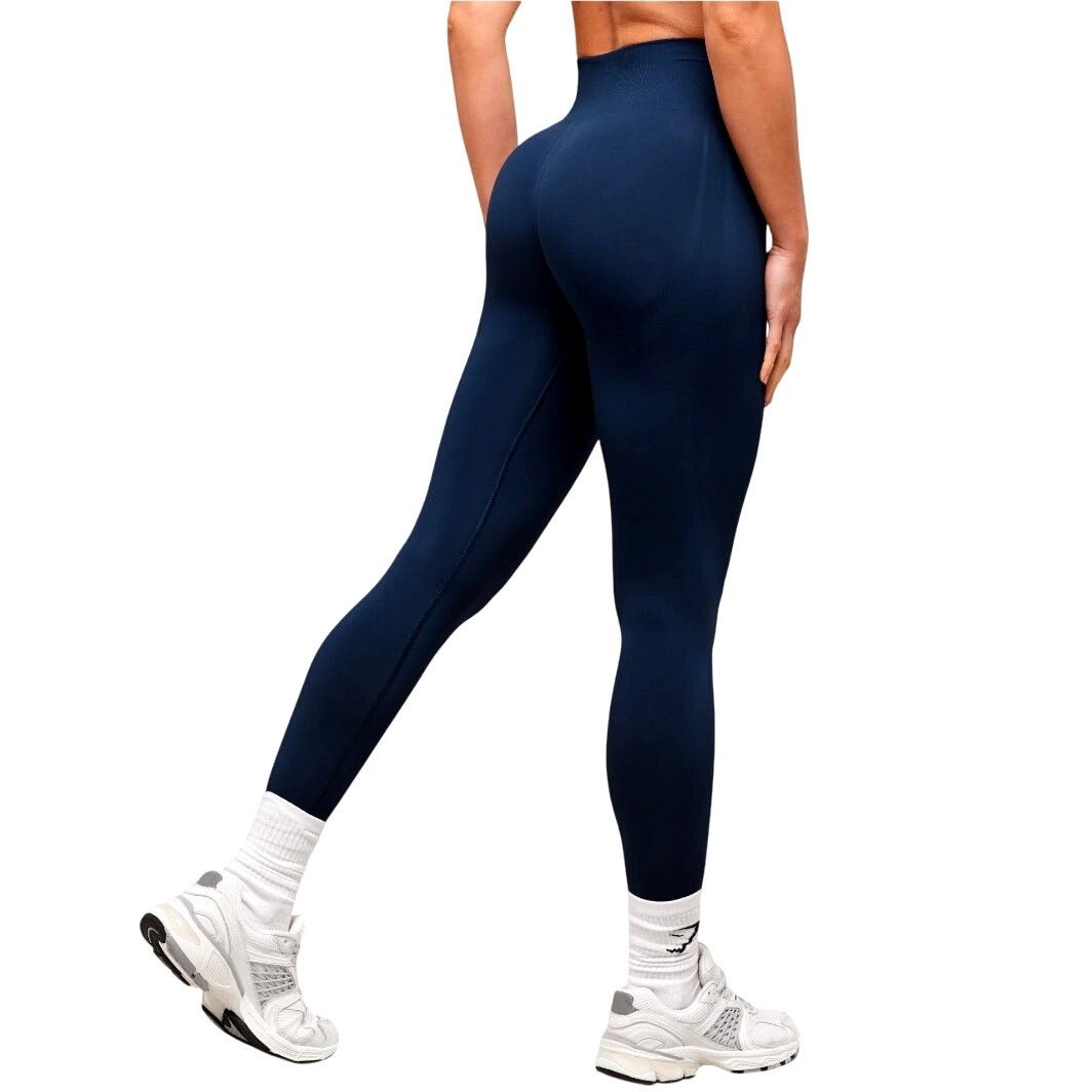 Gymshark Gymshark Navy Blue High Waist Everyday Seamless Leggings Size 28" / US 6 / IT 42 - 3 Thumbnail