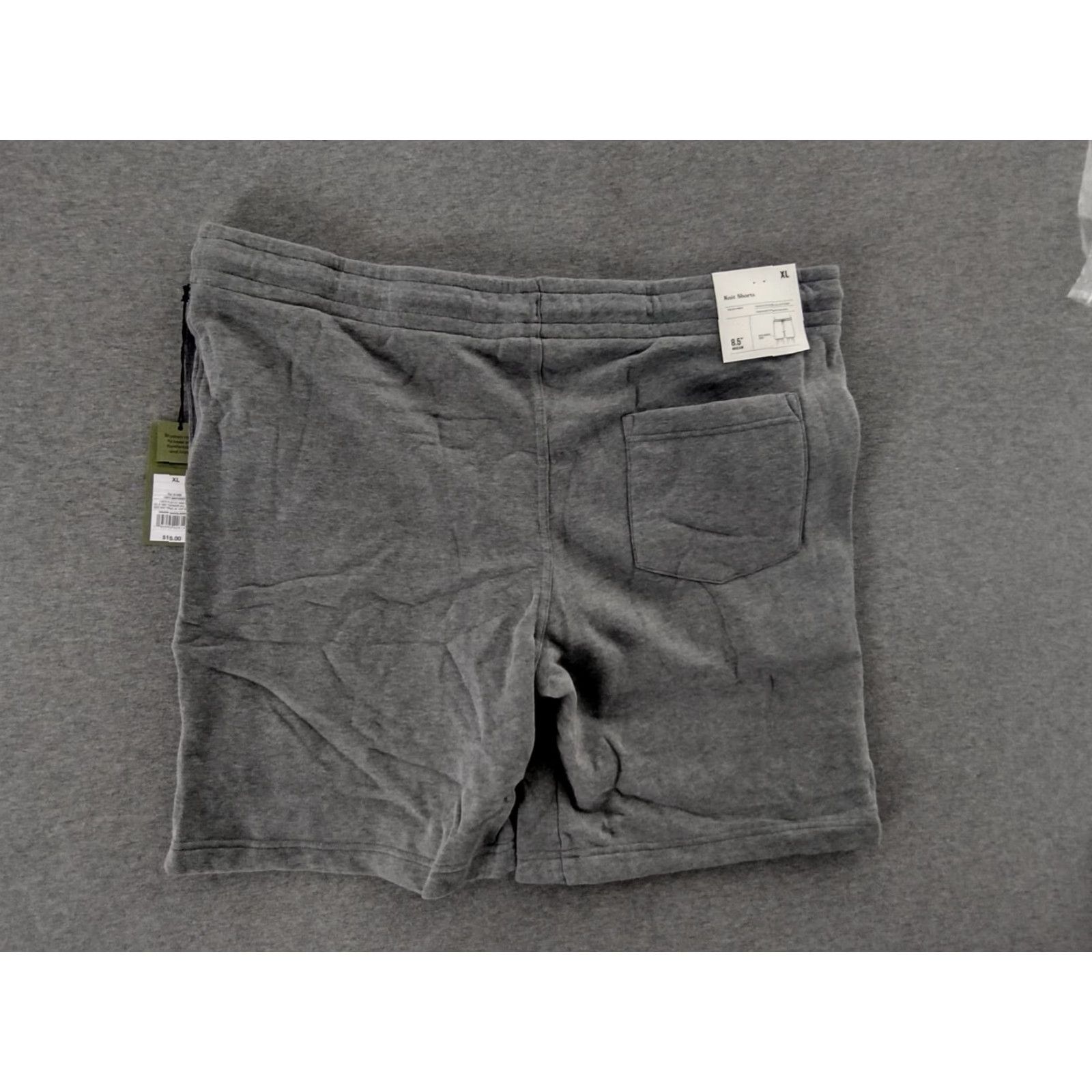 Vintage Goodfellow & Co. Men's Relaxed SweatShorts Knit Shorts Gray XL Casual Shorts Including Pockets / Drawstring - Cotton Polyester Size US 36 / EU 52 - 2 Thumbnail