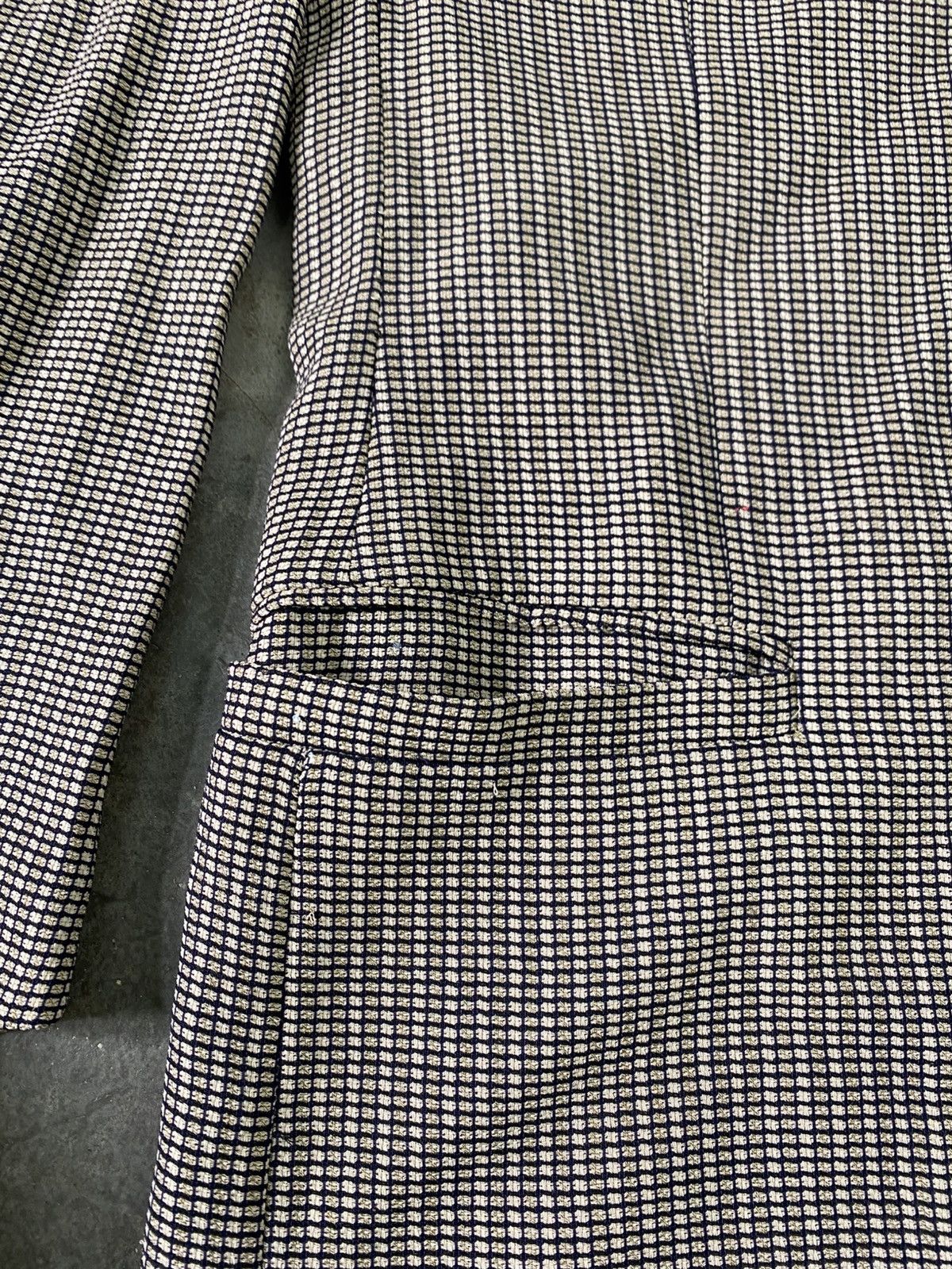 Versace Rare Vintage 90s Versace Classic V2 Checkered Blazer Size US M / EU 48-50 / 2 - 6 Thumbnail